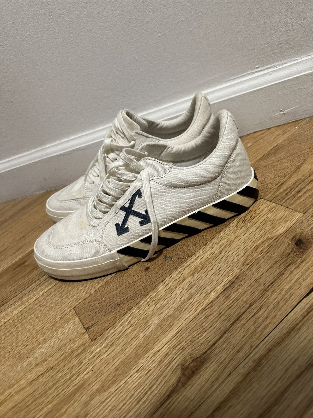 off white carolina blue