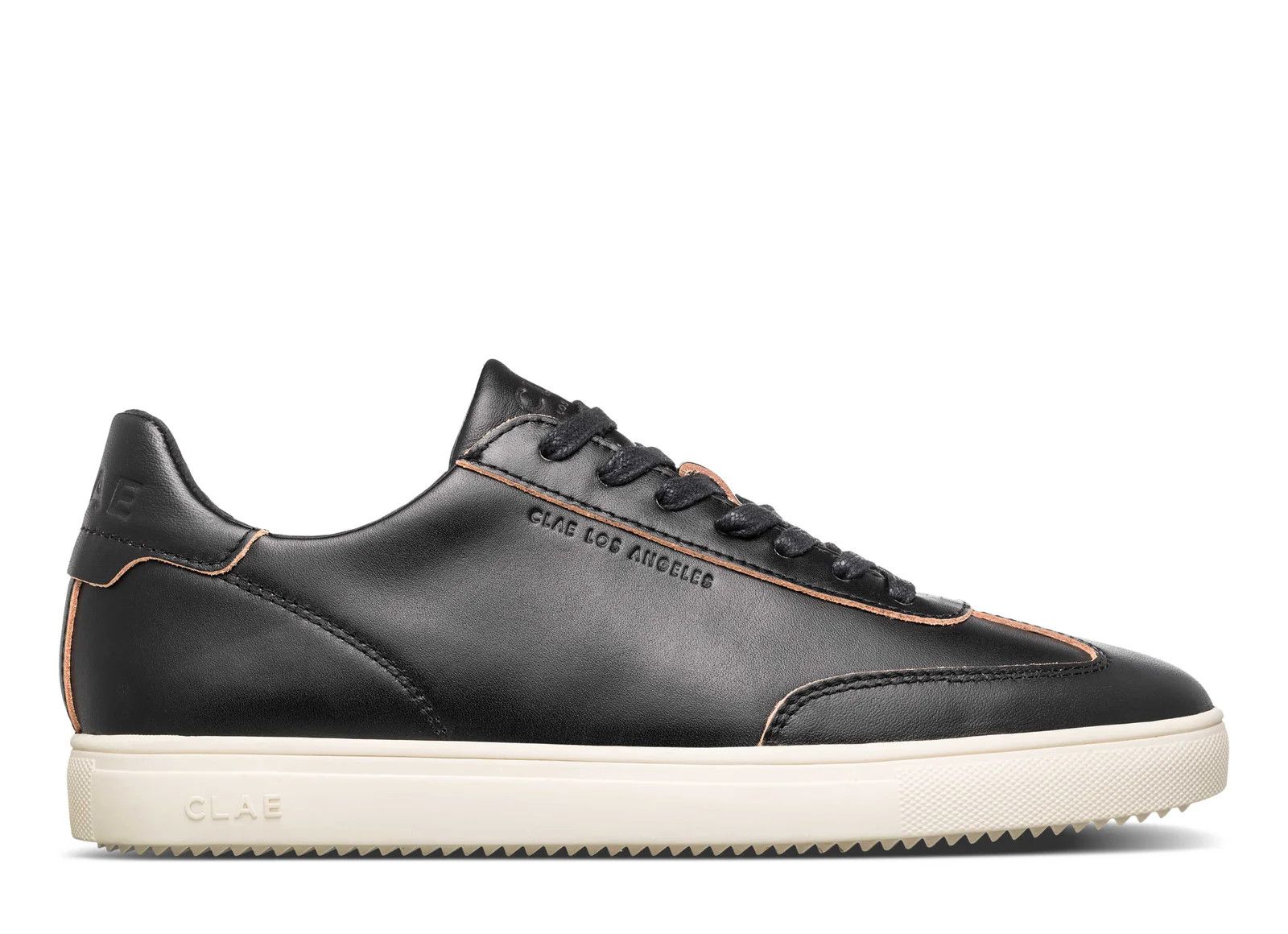 CLAE CLAE Deane Shoes Black Leather Raw Edge sz 11 Size US 11 / EU 44 - 2 Thumbnail