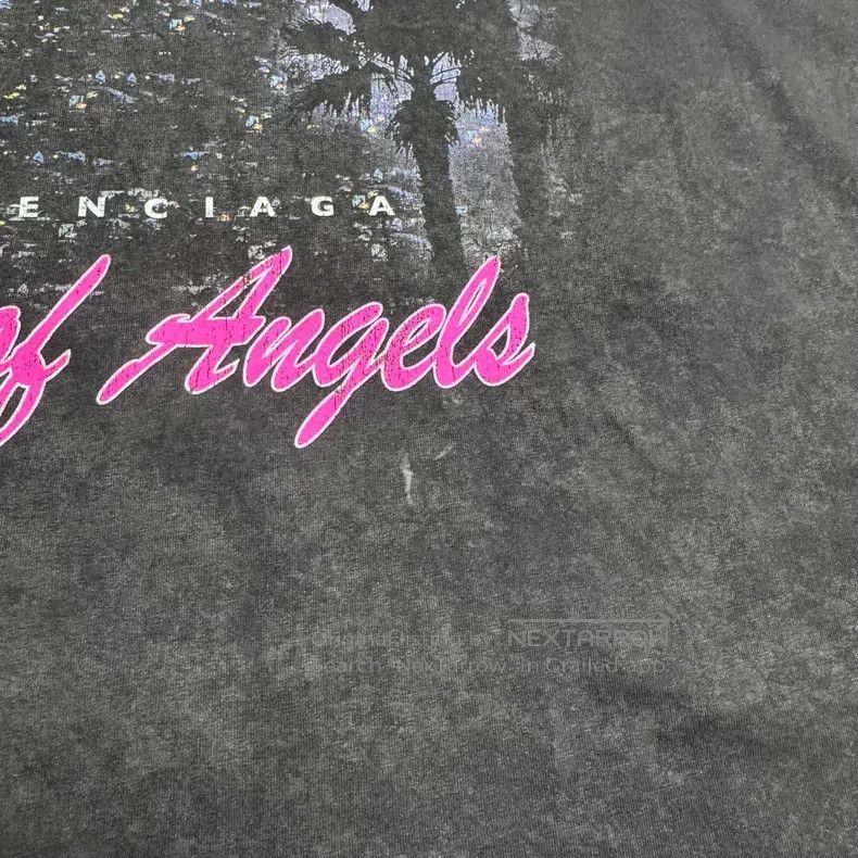 Balenciaga Balenciaga Los Angeles Night Scene Sleeveless Short Sleeve Size US XL / EU 56 / 4 - 2 Thumbnail
