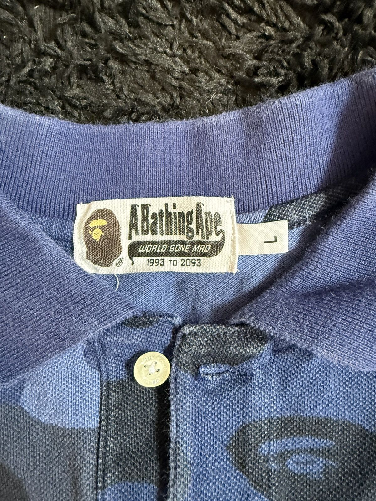 Bape SS19 Bape Color Camo One Point Polo Size US L / EU 52-54 / 3 - 3 Thumbnail