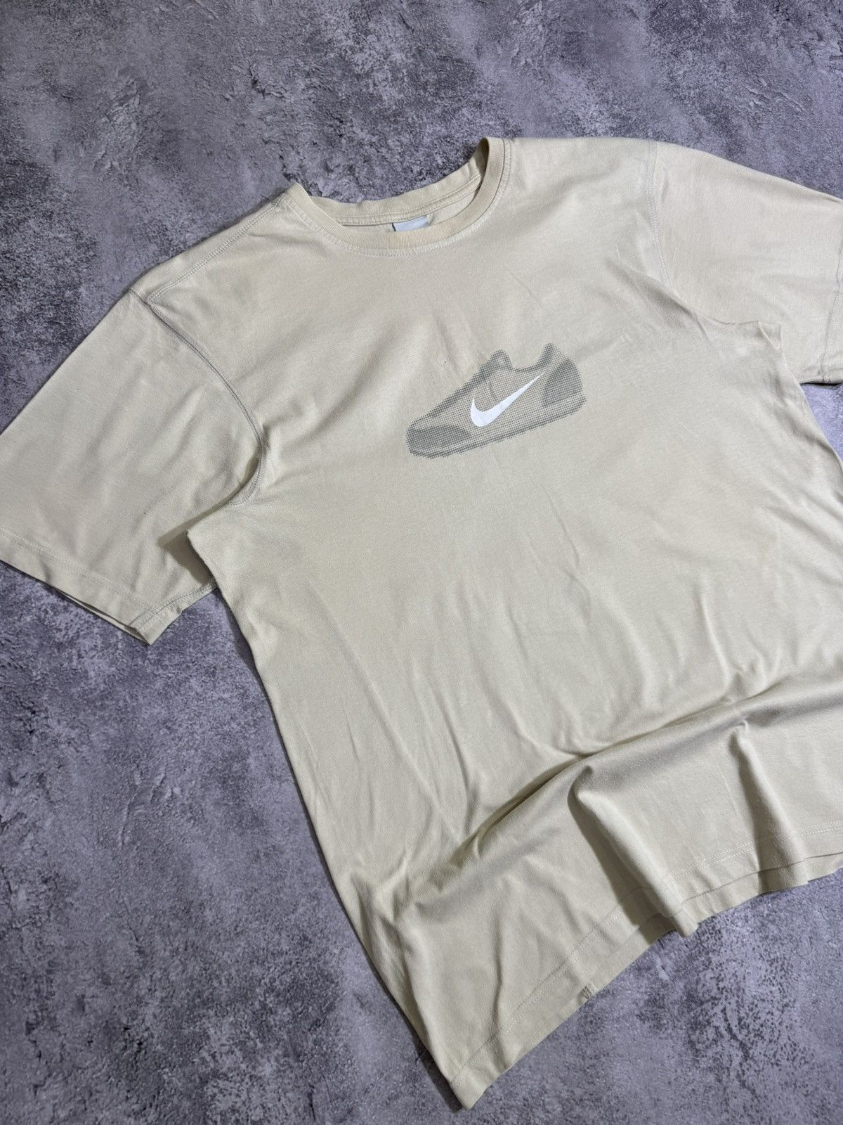 Nike × Vintage 90s Nike Swoosh Vintage Y2K Retro Tee T-Shirts Size US XL / EU 56 / 4 - 2 Thumbnail