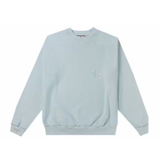 Eric Emanuel NEW ERIC EMANUEL EE LIGHT BLUE CREWNECK SWEATSHIRT SZ M Size US M / EU 48-50 / 2 - 1 Thumbnail