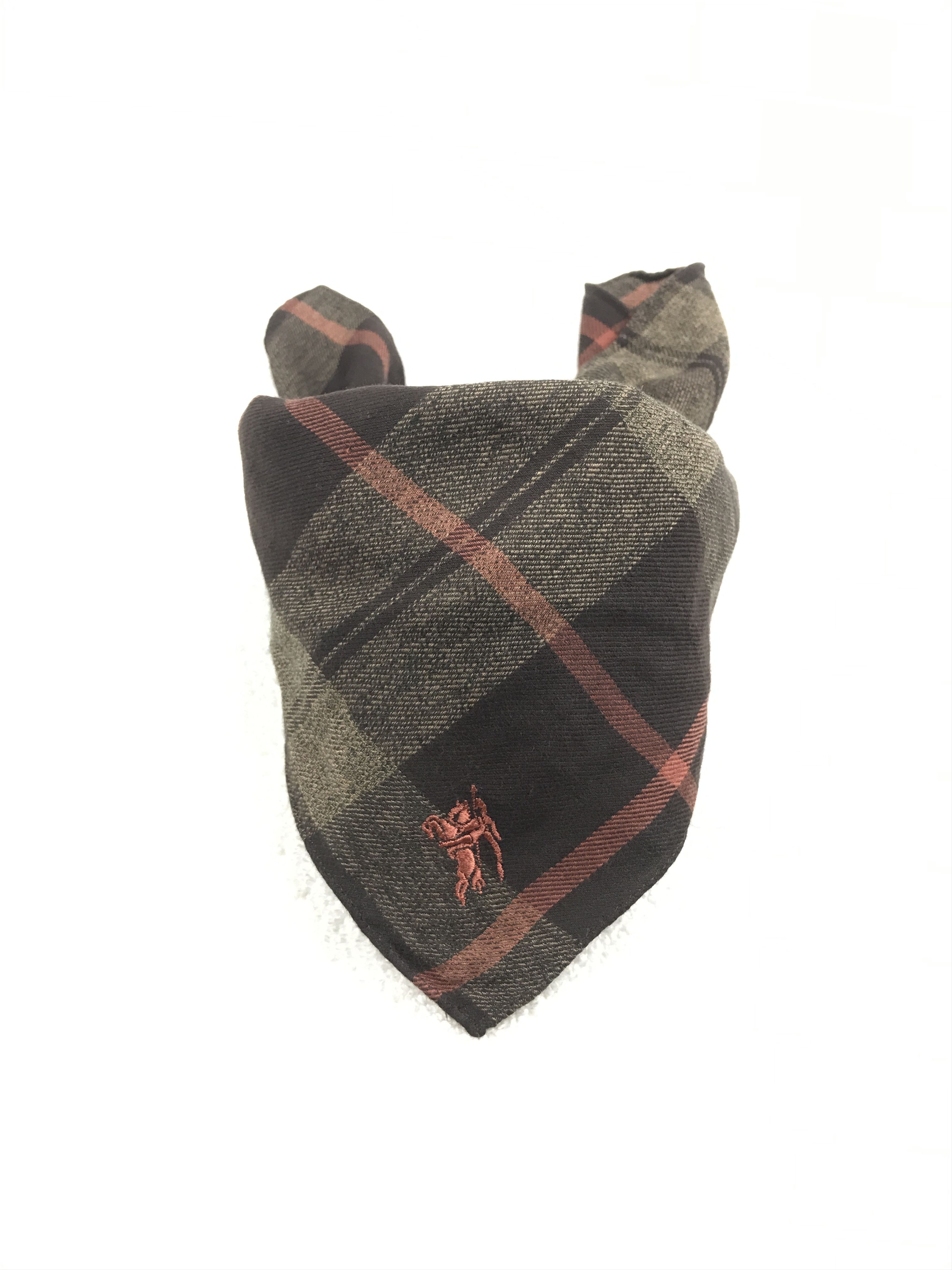 Burberry × Vintage Vintage Burberry Bandana Neckerchief Handkerchief Size ONE SIZE - 3 Thumbnail