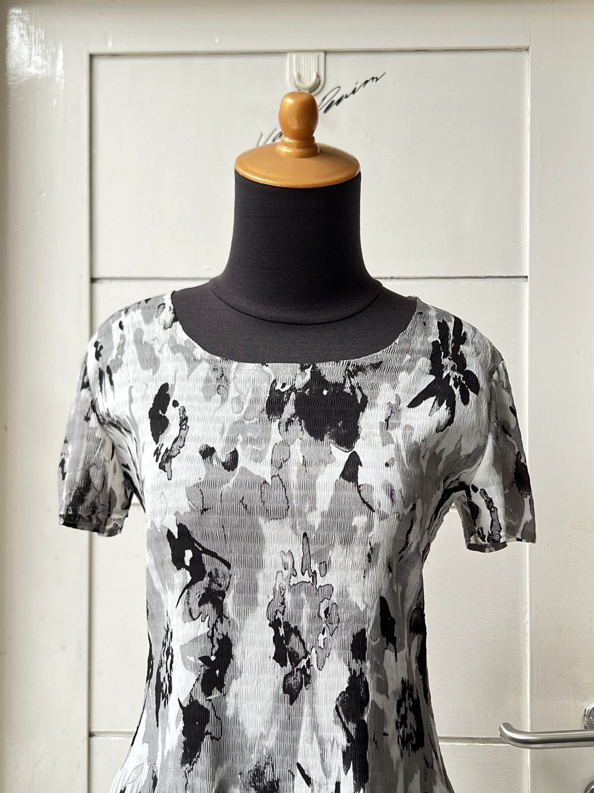 Other SPECCHIO Flower Motive Grey Dress Size XS / US 0-2 / IT 36-38 - 2 Thumbnail