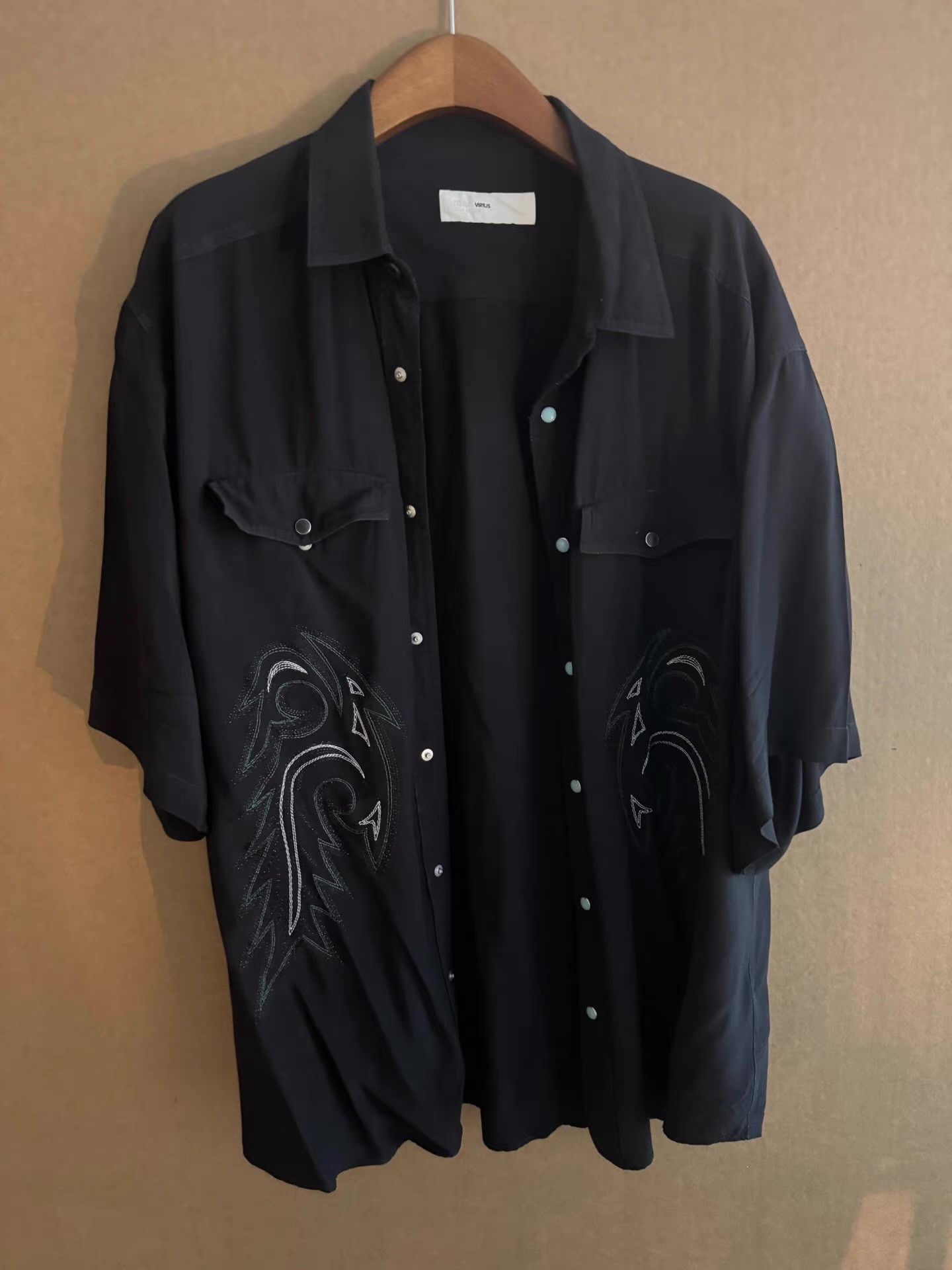 TOGA VIRILIS TOGA VIRILIS Black Shirt Q16 Size US M / EU 48-50 / 2 - 1 Thumbnail