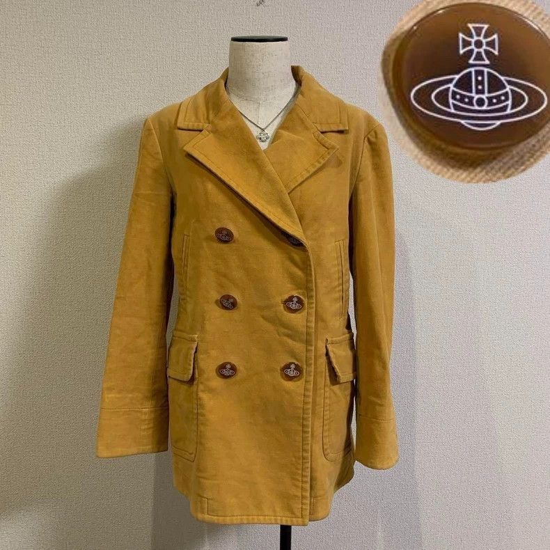 Vivienne Westwood Vivienne Westwood Black three-dimensional lapel coat Size L / US 10 / IT 46 - 1 Thumbnail