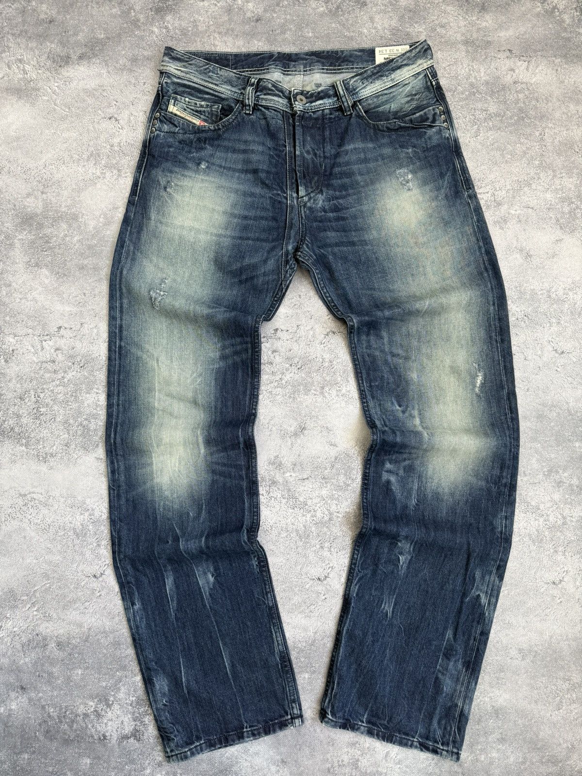 Diesel Vintage Diesel Denim Jeans Baggy Flared Bootcut Avant Garde Size US 33 - 3 Thumbnail