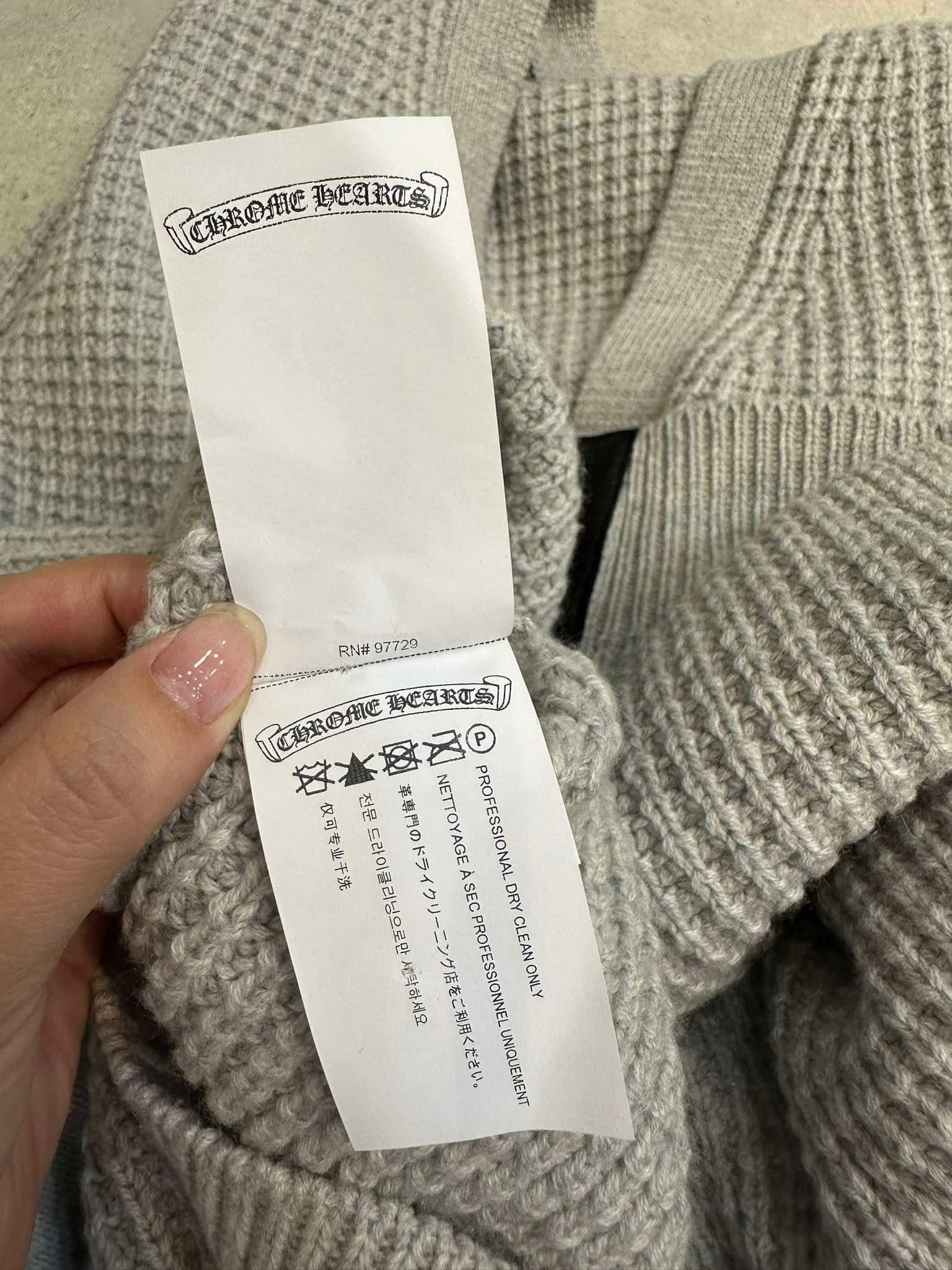 Chrome Hearts CHROME HEARTS Cross Patch Cashmere Cardigan Size US M / EU 48-50 / 2 - 10 Thumbnail