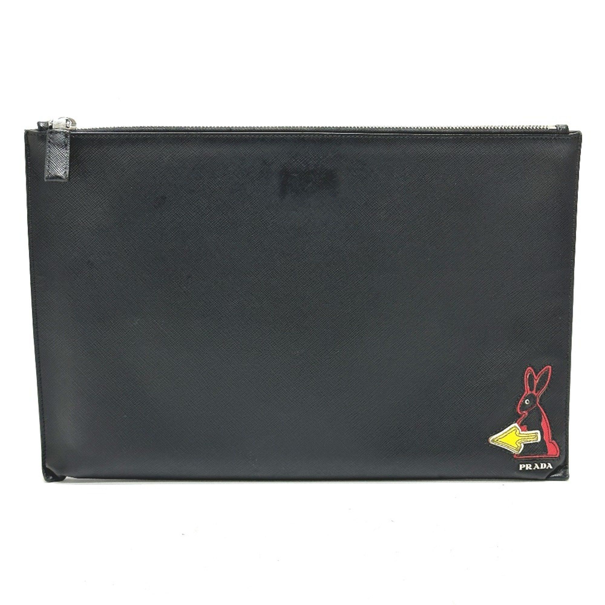 Prada PRADA 2NG001 Bag Clutch bag Black Size ONE SIZE - 1 Thumbnail