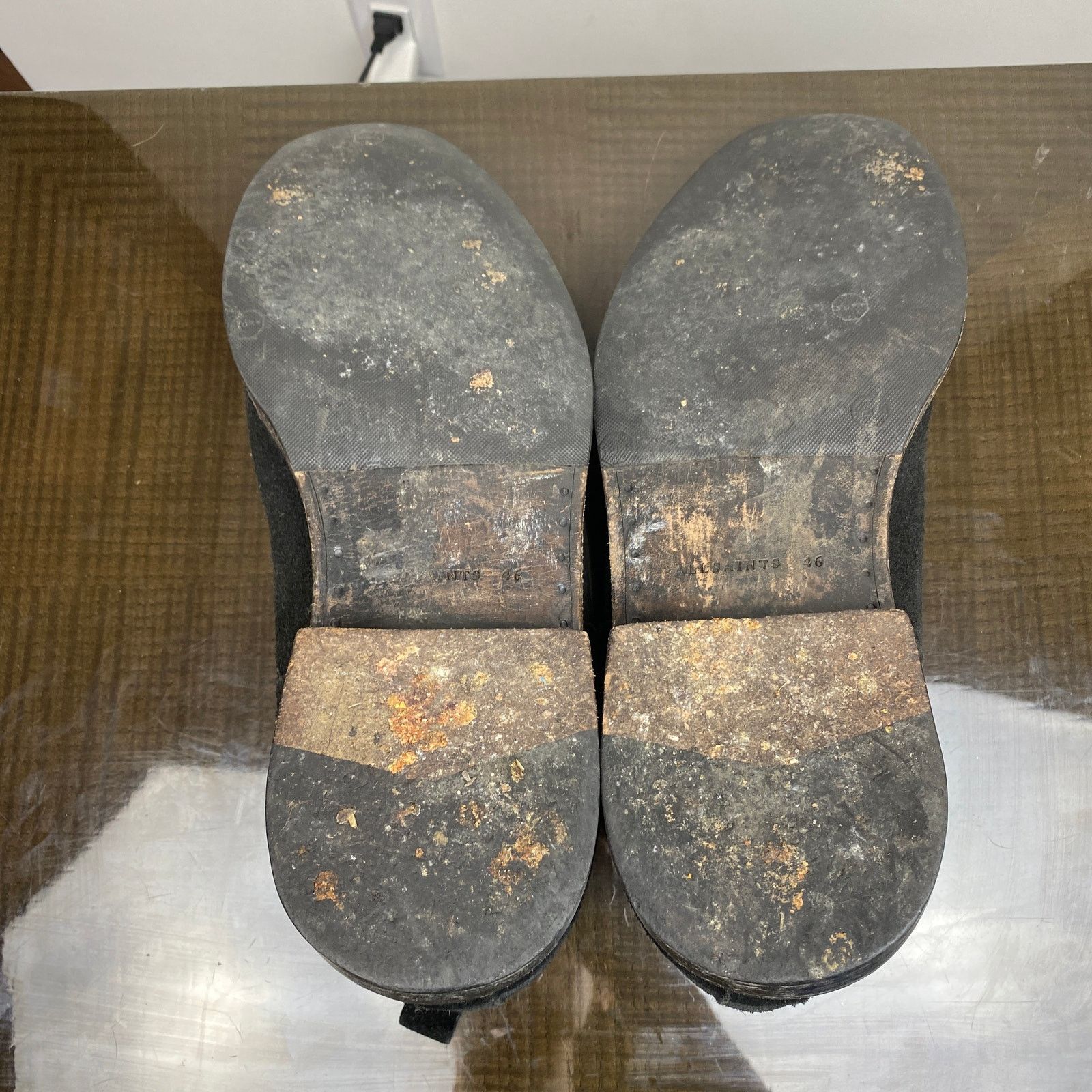Allsaints Allsaints Suede Slip On Ankle Chelsea Boots Men's 46 US 12 Size US 12 / EU 45 - 6 Thumbnail