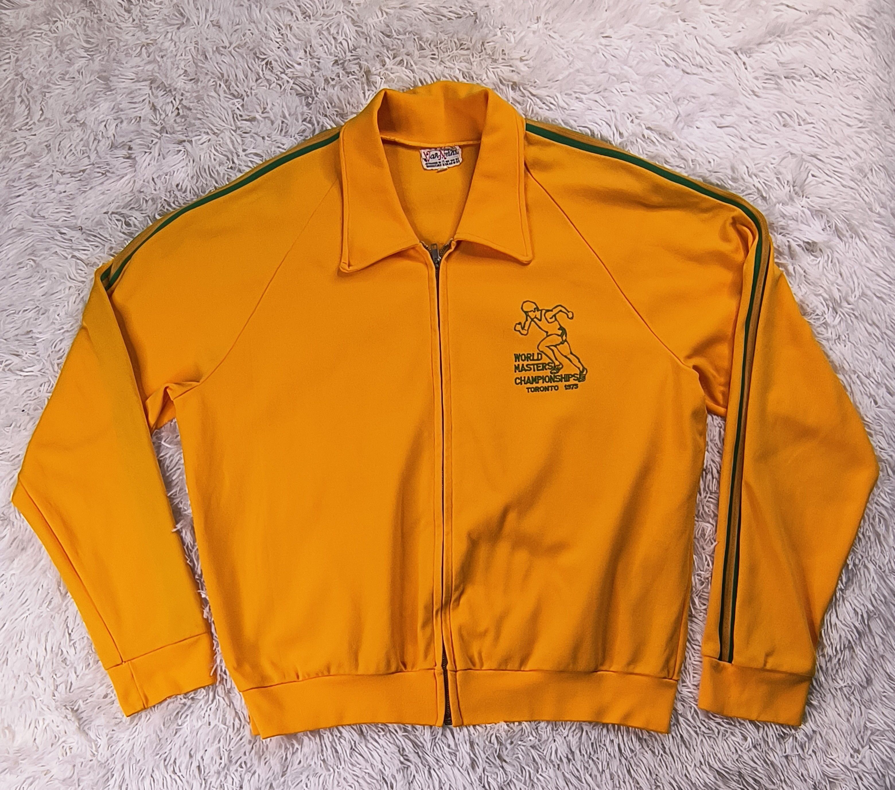 Vintage Vintage Toronto world masters championship 1975 track jacket Size US L / EU 52-54 / 3 - 1 Thumbnail