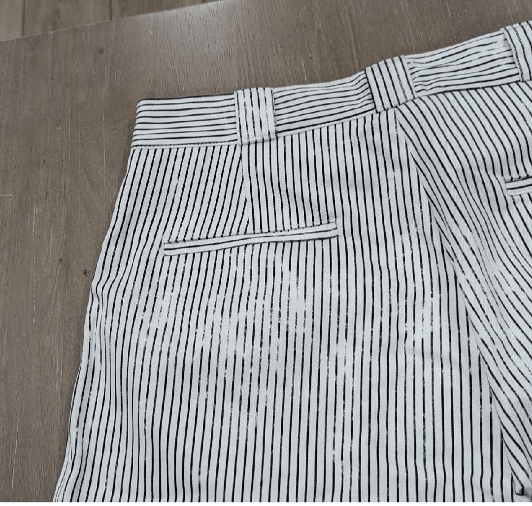 Heron Preston HERON PRESTON Striped Canvas Shorts Black/White Small Size US 30 / EU 46 - 5 Thumbnail