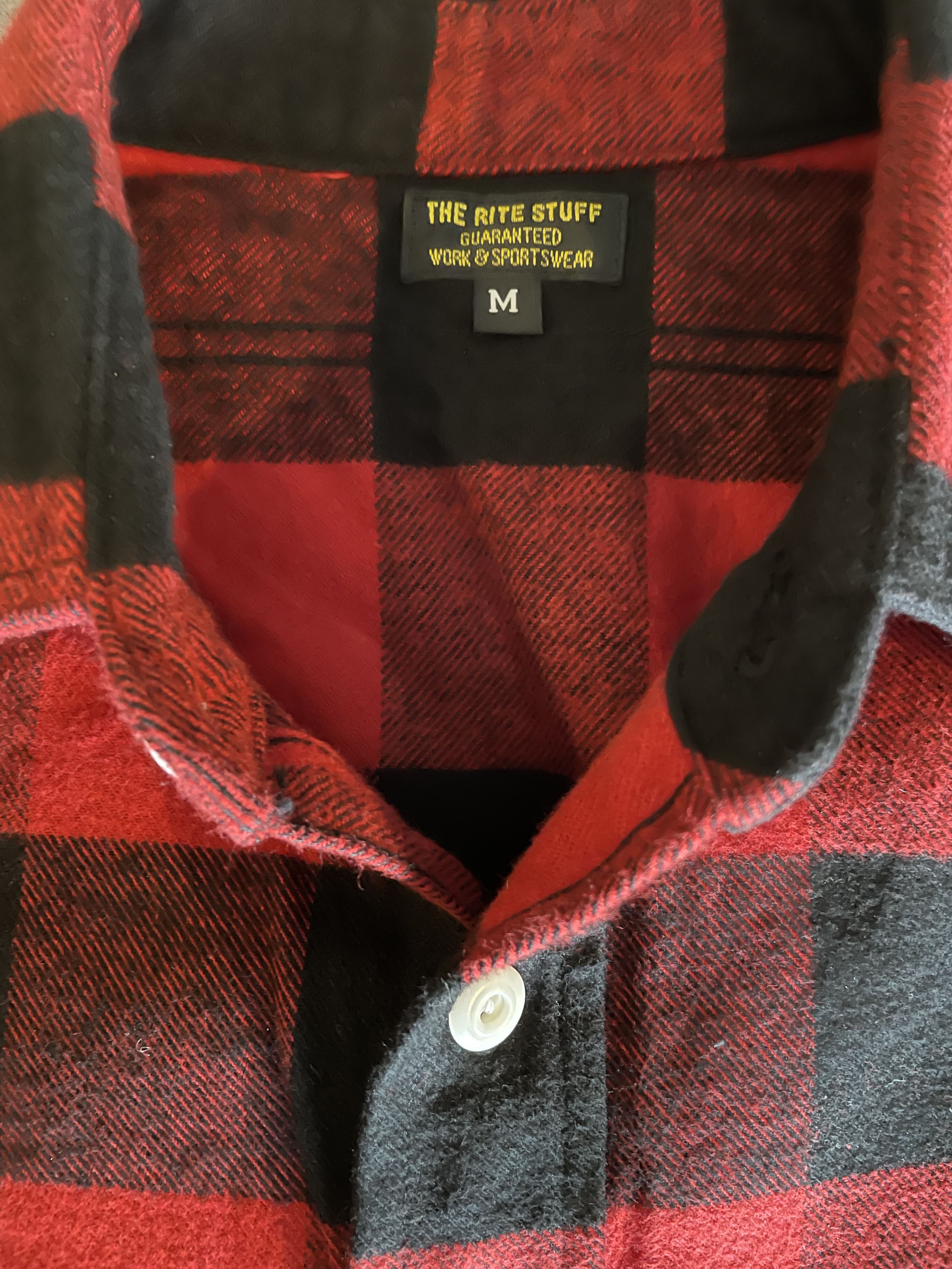 The Rite Stuff The Rite Stuff Ice Breaker 11oz Flannel Shirt Size Medium Size US M / EU 48-50 / 2 - 3 Thumbnail