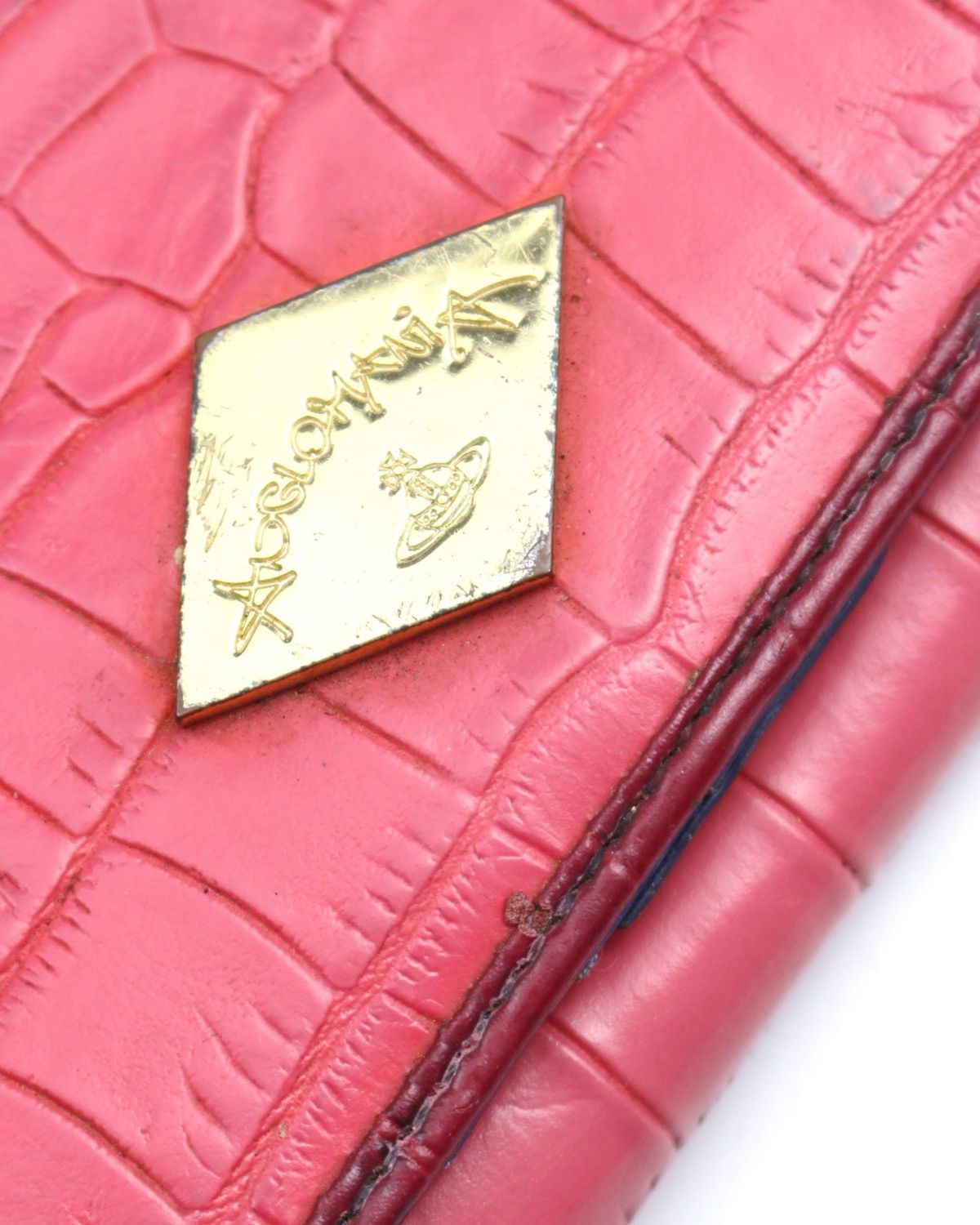 Vivienne Westwood 2000S VIVIENNE WESTWOOD ANGLOMANIA CROC-EMBOSSED WALLET Size ONE SIZE - 2 Thumbnail