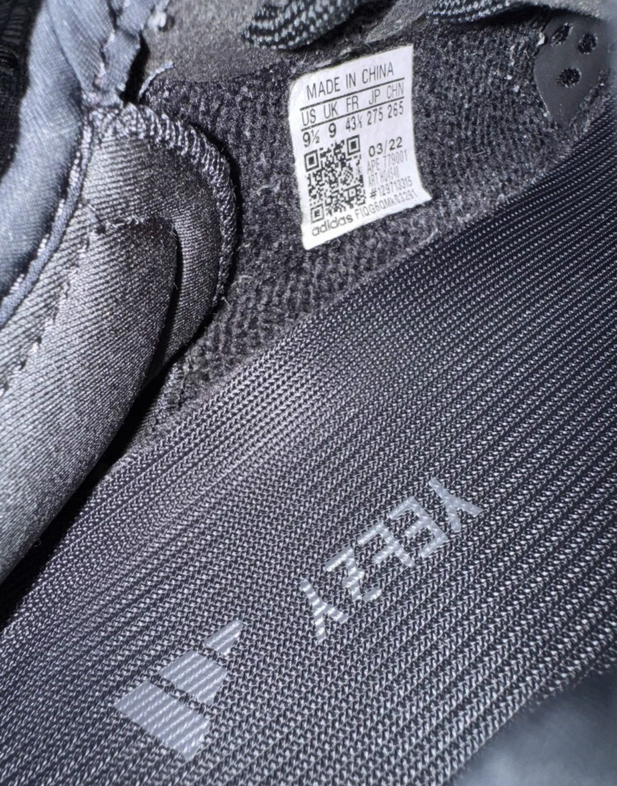 Adidas Adidas Yeezy 350 Onyx, Style Code HQ4540 K37 Size US 9.5 / EU 42-43 - 5 Thumbnail