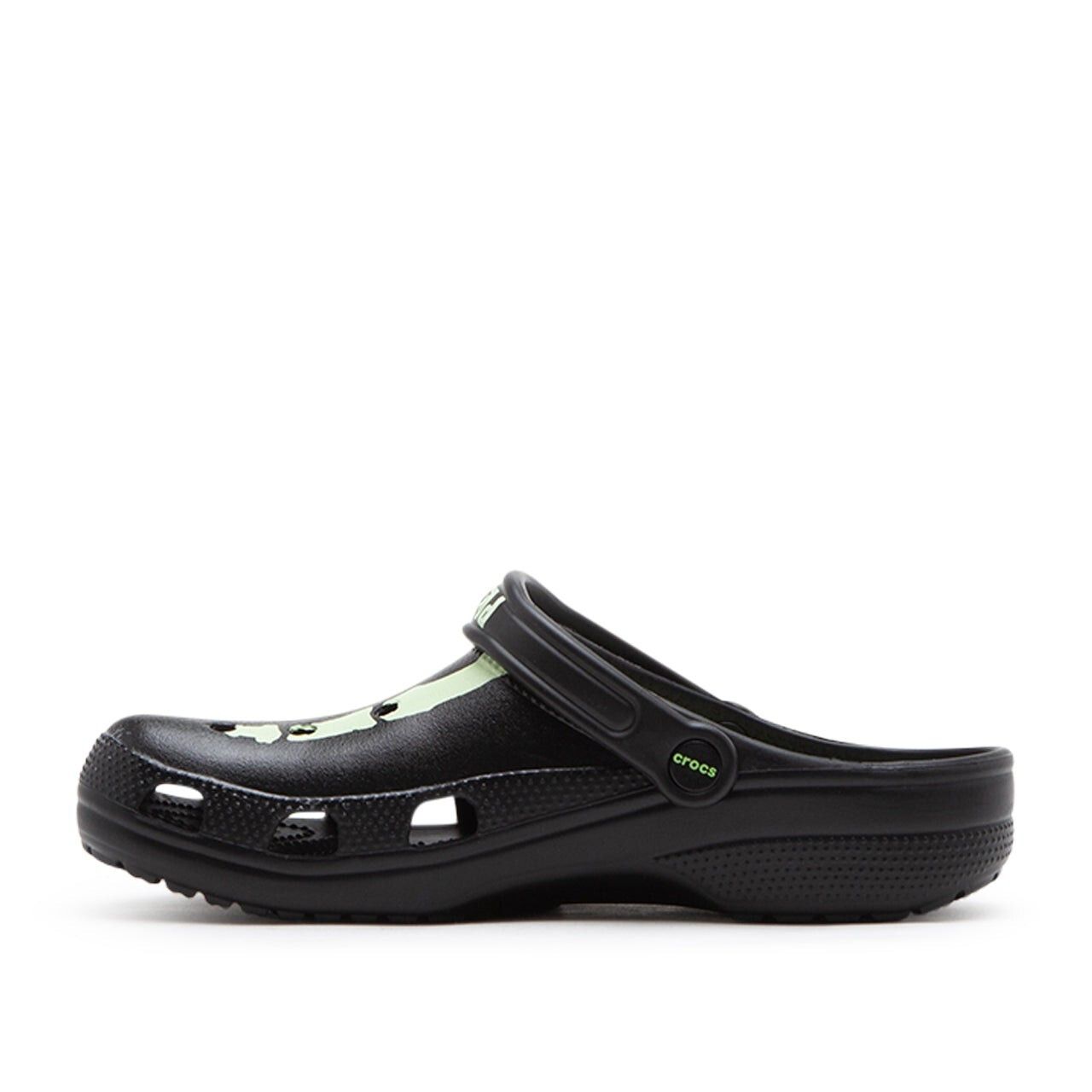 Crocs × Pleasures Skeleton Glow Clogs - Pleasures x Crocs Sandals Black Slides Size US 8 / EU 41 - 7 Thumbnail