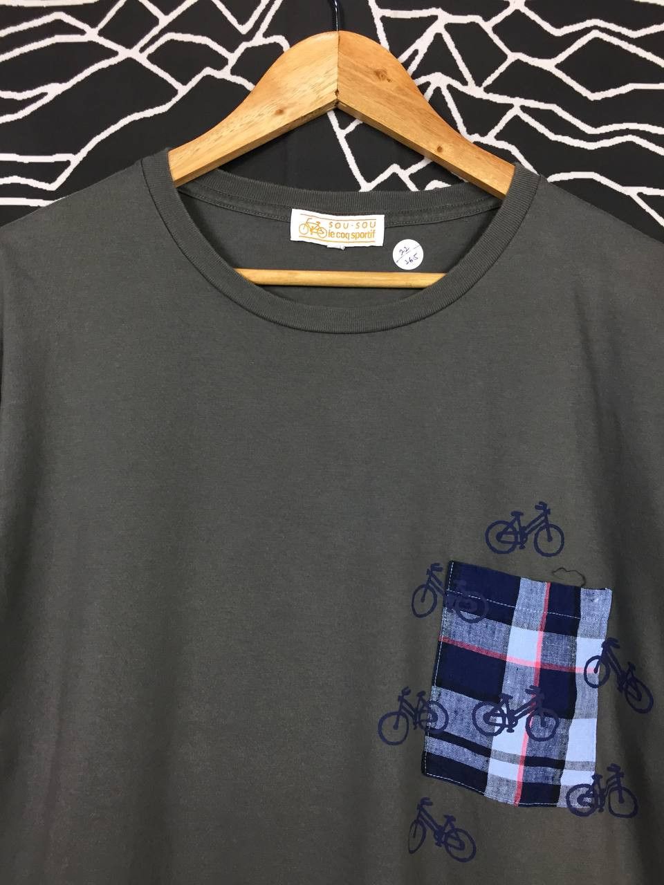 Le Coq Sportif × SOU SOU × Vintage Sou Sou X Le Coq Sportif Summer Cycling Wear Pocket Tee Size US XL / EU 56 / 4 - 3 Thumbnail