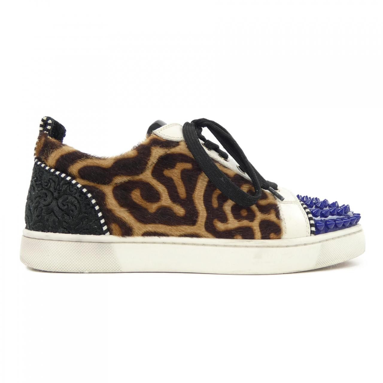 Christian Louboutin Christian Louboutin Christian Louboutin Sneakers Leather Shoes DUTY FREE for USA Size ONE SIZE - 1 Thumbnail