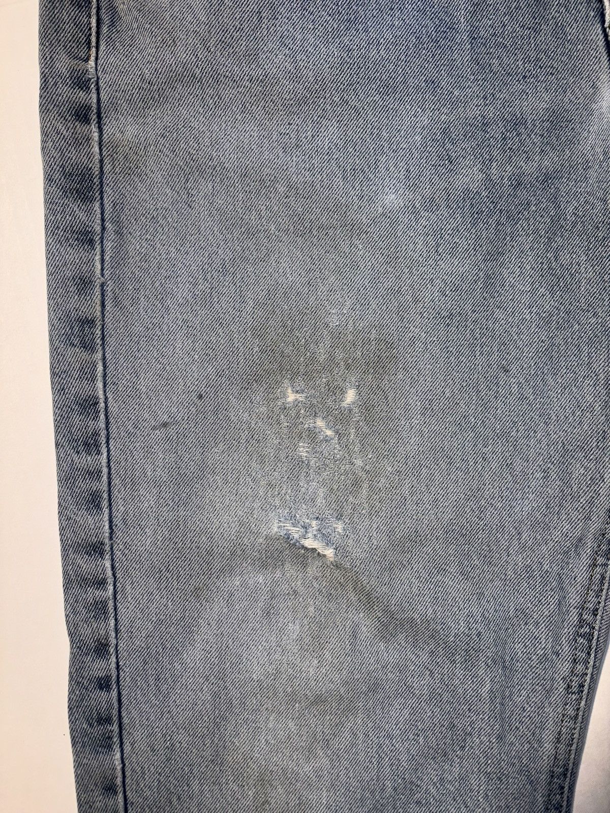 Carhartt Vtg Carhartt B17 Relaxed Fit Light Wash Jeans Workwear 34x30 Size US 34 / EU 50 - 2 Thumbnail