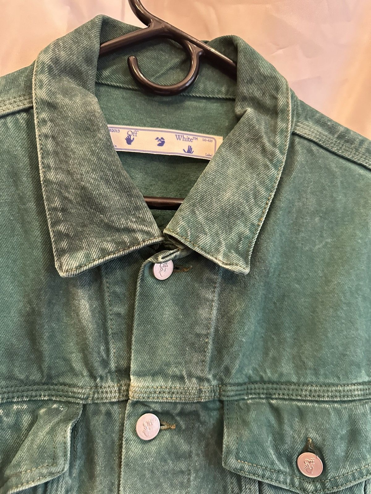 Off-White Off-White Denim Jacket Size US L / EU 52-54 / 3 - 3 Thumbnail