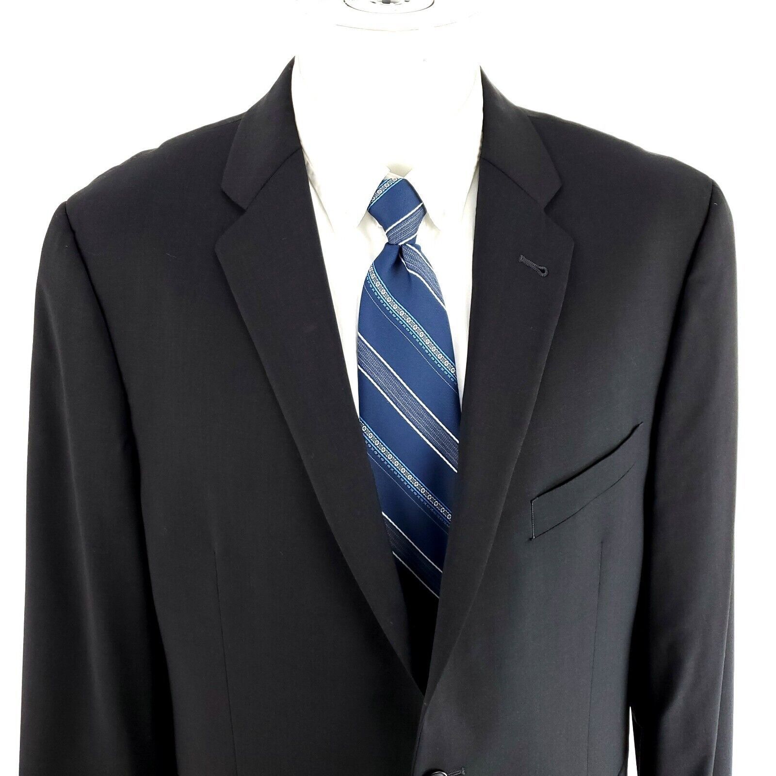Joseph Abboud Joseph Abboud Marzotto Super 120s Wool 2 Button Blazer 42R G Size 42R - 1 Thumbnail