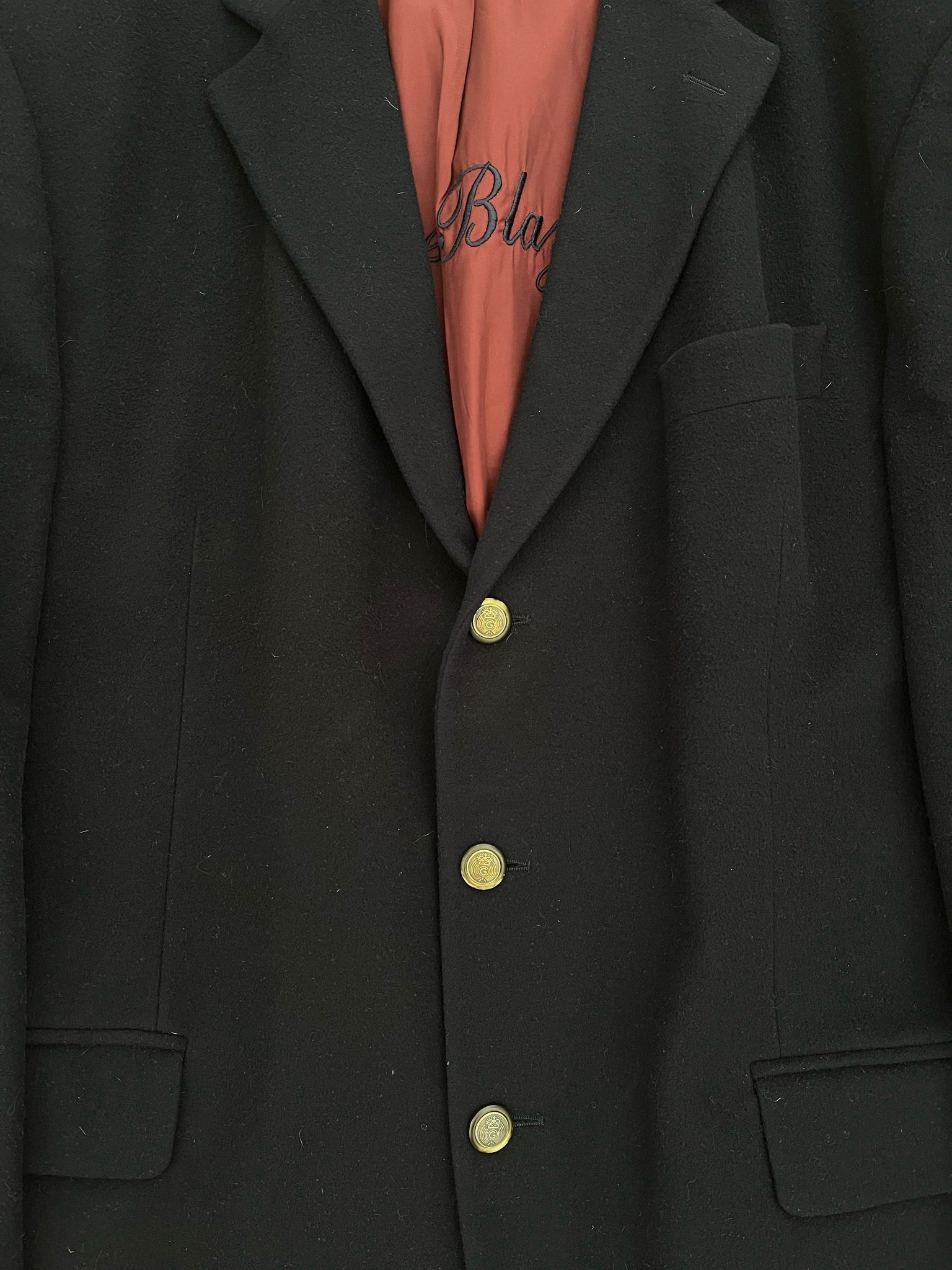 Gant GANT VINTAGE BLAZER WOOL CASHMERE Size US L / EU 52-54 / 3 - 4 Thumbnail