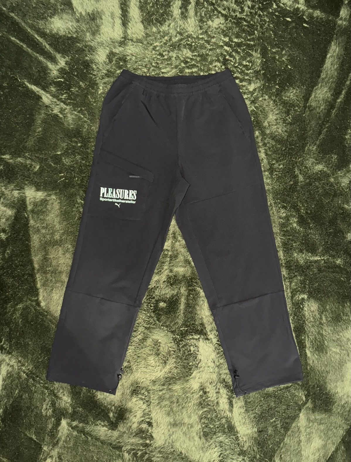 Pleasures × Puma [M] PLEASURES X PUMA collaboration cargo pants stretch Size US 34 / EU 50 - 1 Thumbnail