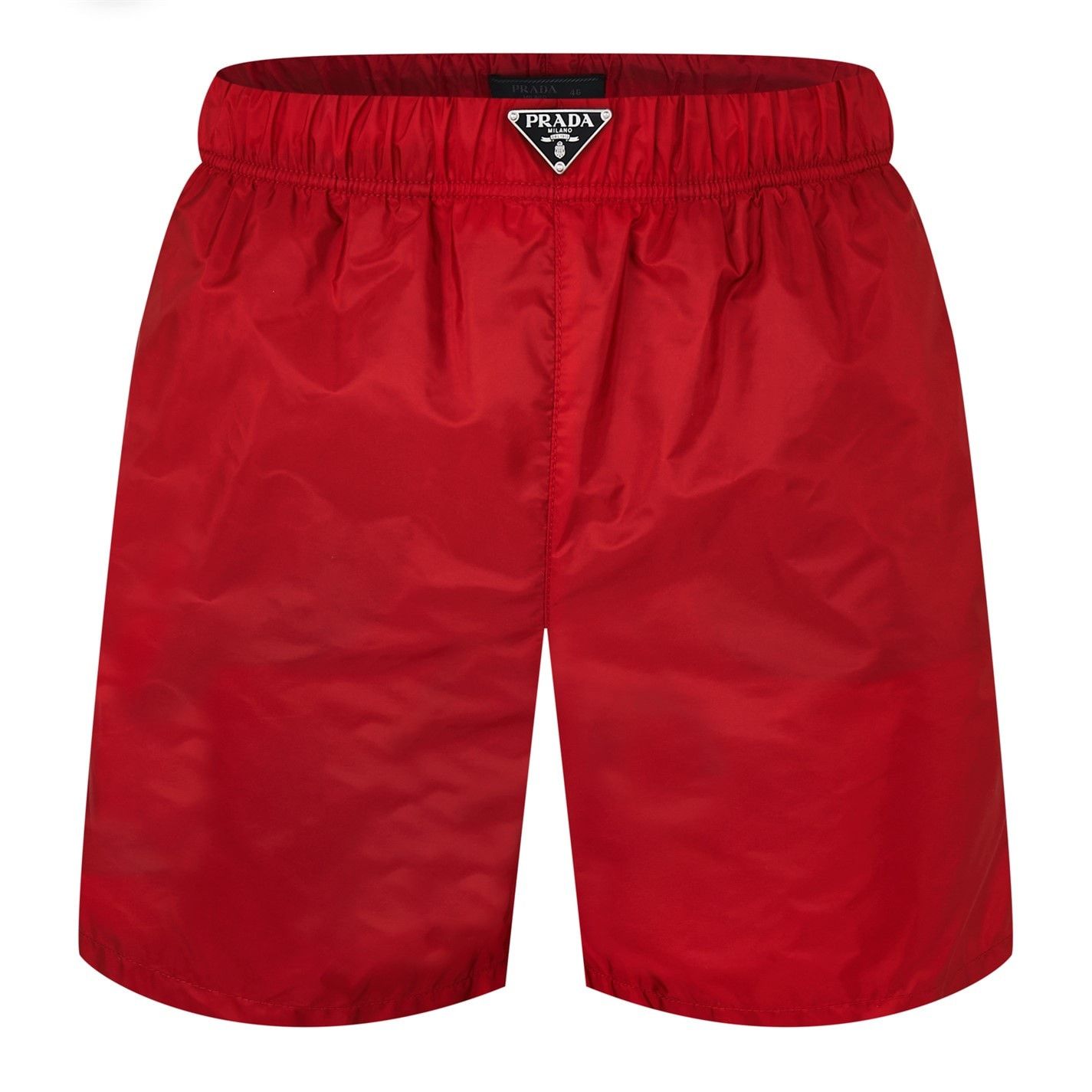 Prada PRADA Triangle Interlock Swim Shorts Size US 31 - 1 Thumbnail