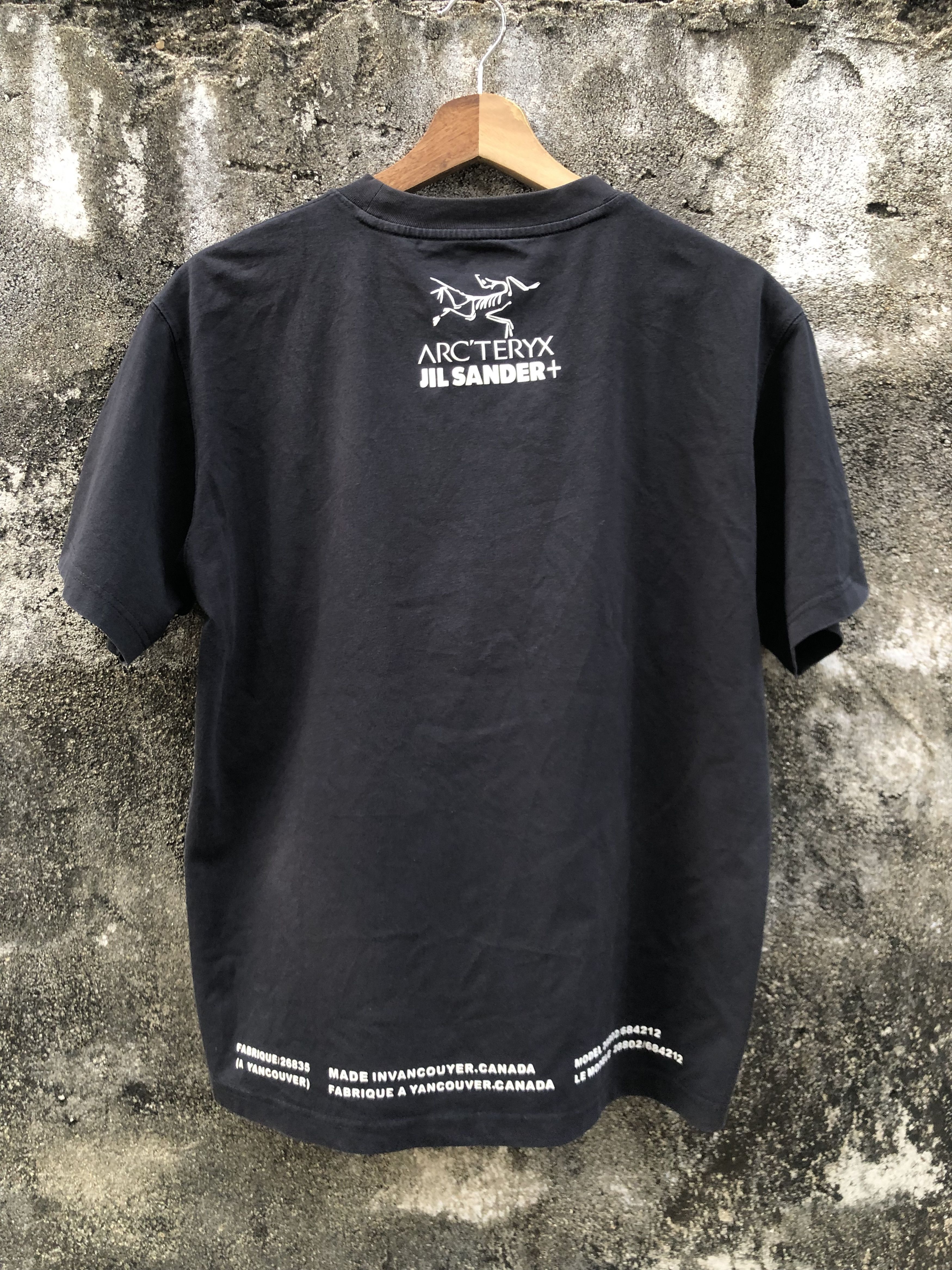 Arc'teryx × Jil Sander Arc'teryx X Jil Sander+ Black T-shirt Size US S / EU 44-46 / 1 - 2 Thumbnail