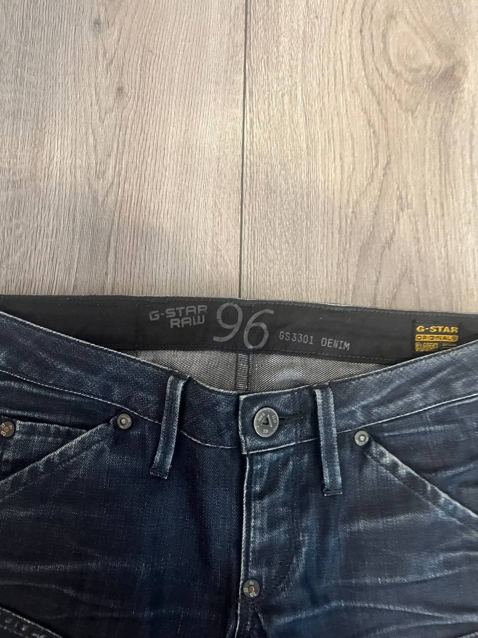 G-Star G-Star Elwood Heritage Narrow Women Embro Blue Jeans Size 25" / US 0 / IT 36 - 4 Thumbnail
