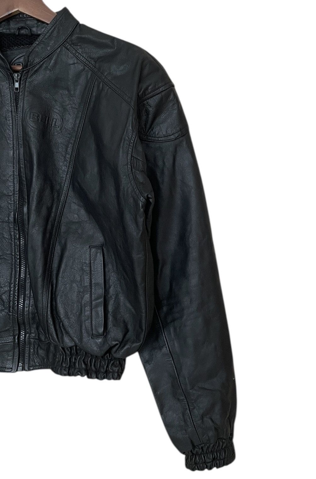 Vintage Vintage Racing Brand Bell Motorcycle Leather Jacket 1990s Size US XXL / EU 58 / 5 - 4 Thumbnail