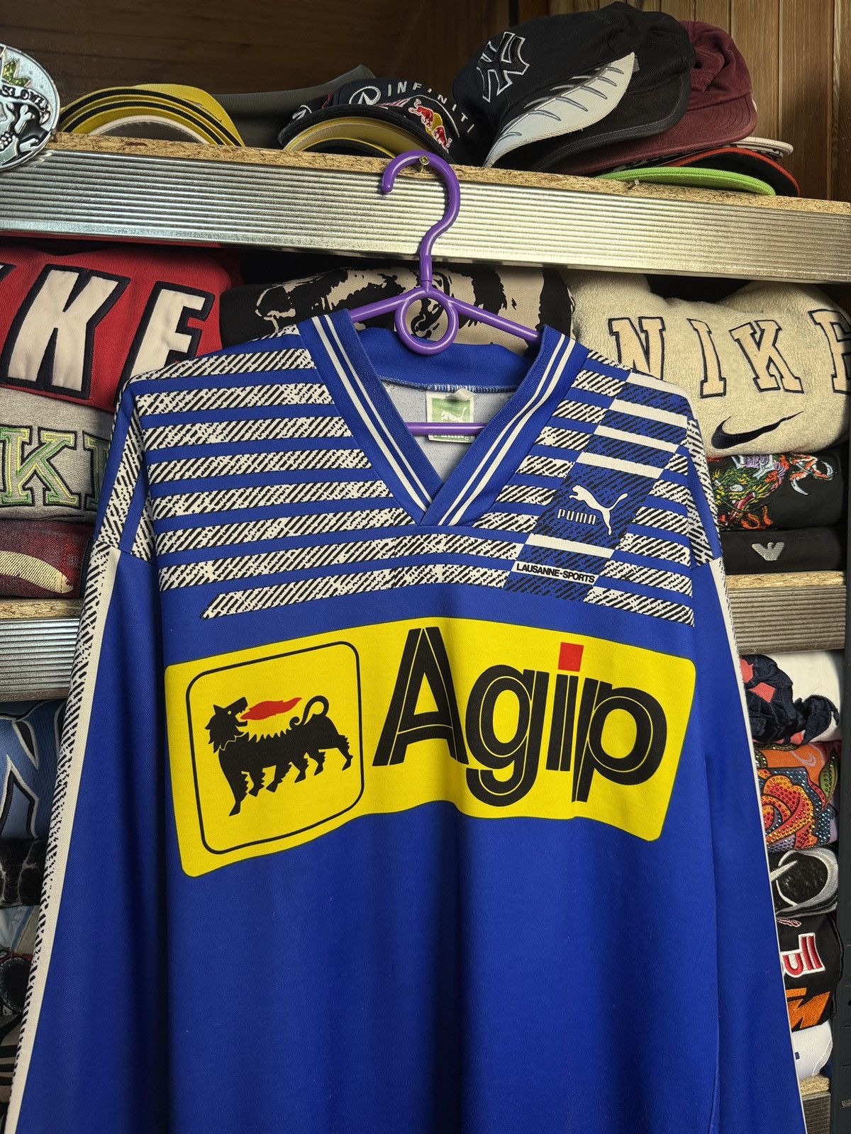 Puma Puma vintage long sleeve jersey Size US XL / EU 56 / 4 - 3 Thumbnail