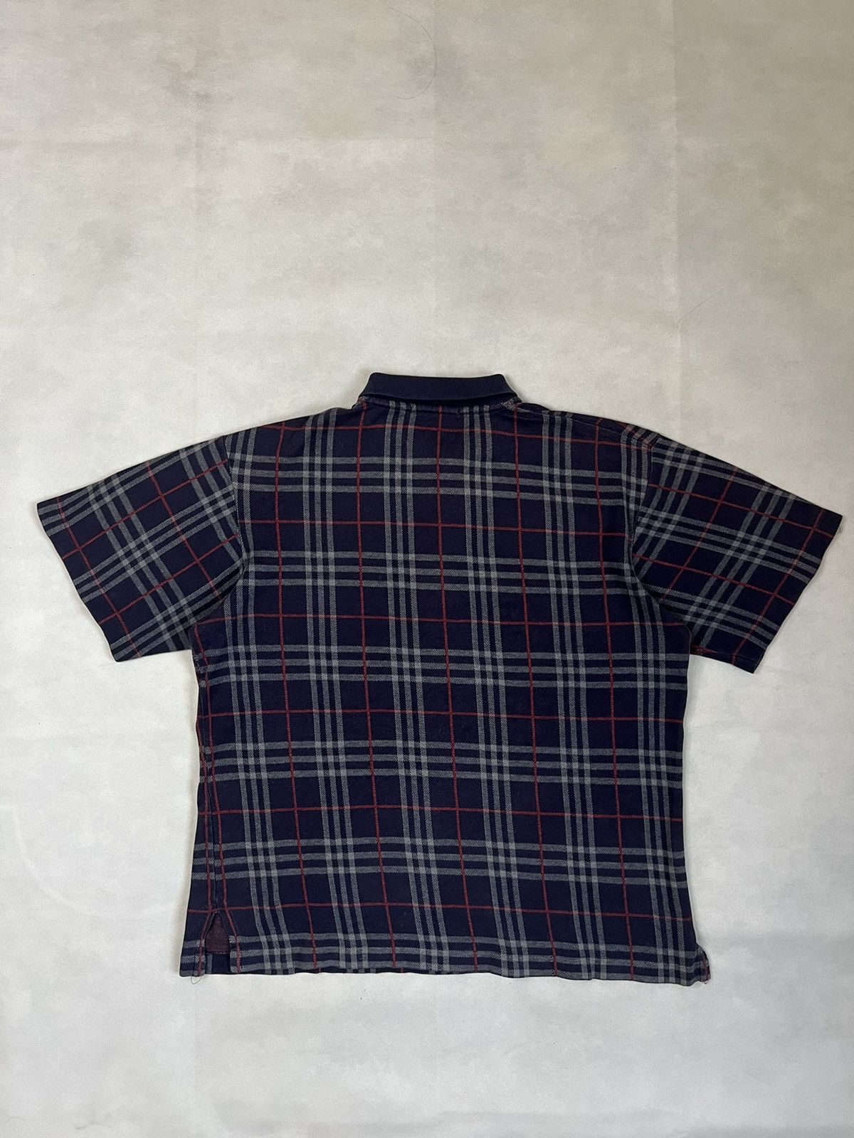 Burberry Vintage Burberrys Nova Check Polos Size US M / EU 48-50 / 2 - 8 Thumbnail