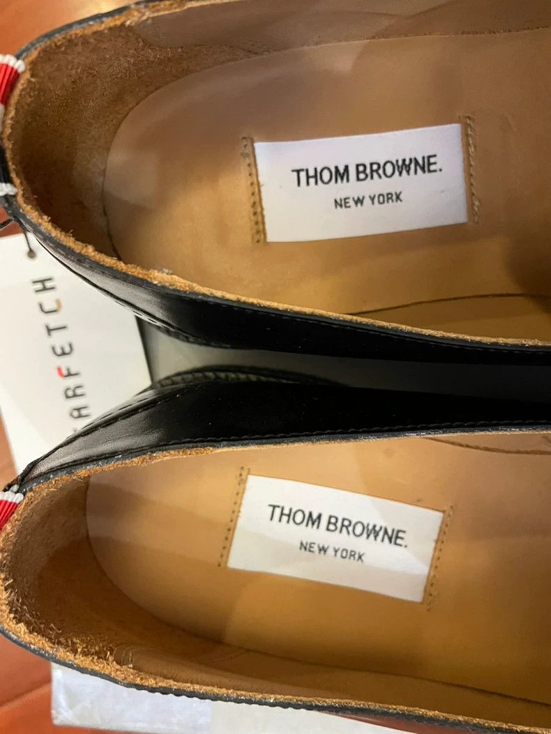 Thom Browne Thom Browne Black raw rubber sole loafers Size US 8.5 / EU 41-42 - 6 Thumbnail