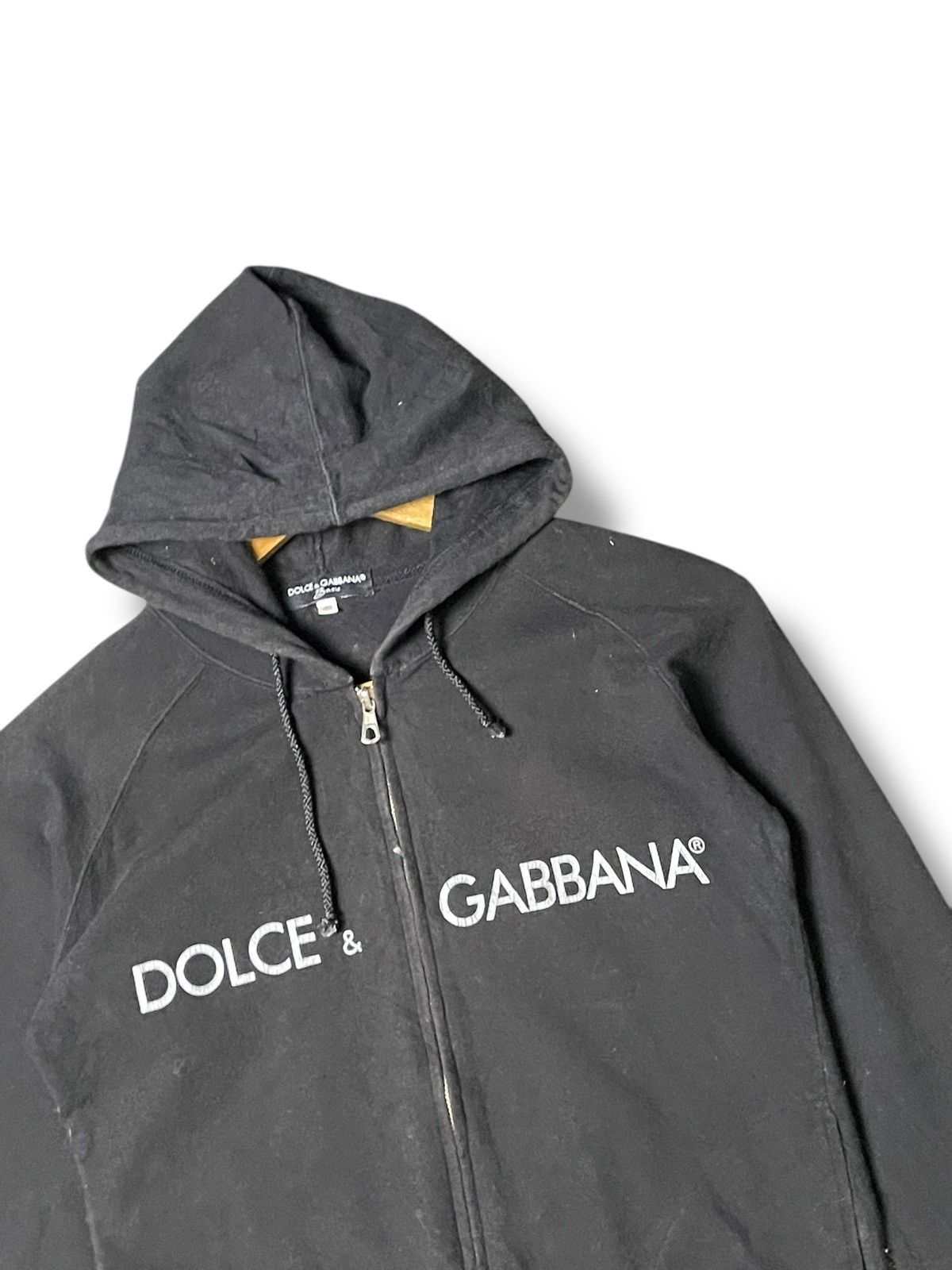 Dolce & Gabbana × Vintage Dolce&Gabbana Brand Full Zipper Hoodie (65) Size US XXS / EU 40 - 2 Thumbnail