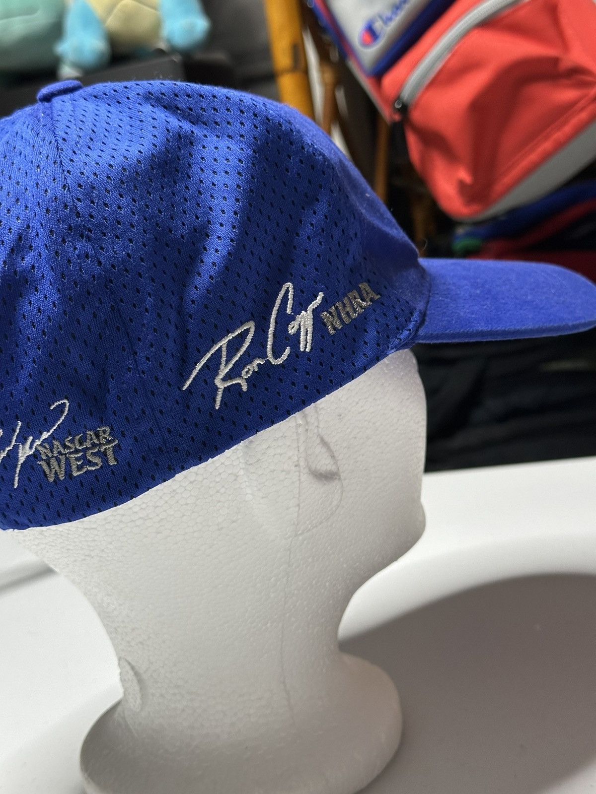 Vintage Vintage y2k Napa team blue racing hat. Size ONE SIZE - 5 Thumbnail