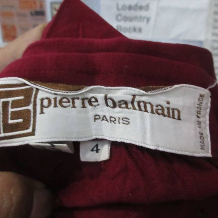 Balmain × Pierre Balmain Vintage Pierre Balmain Vintage Sportster Polo Shirt red Size US M / EU 48-50 / 2 - 7 Thumbnail