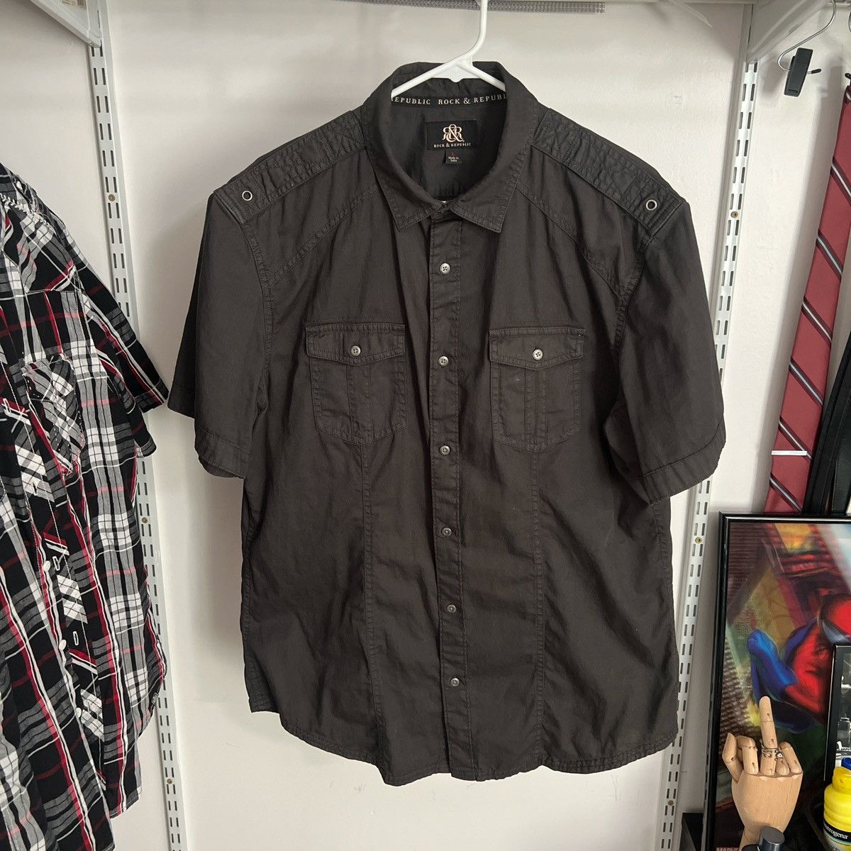 Rock & Republic Rock & Republic Short Sleeve Button Size US L / EU 52-54 / 3 - 1 Thumbnail