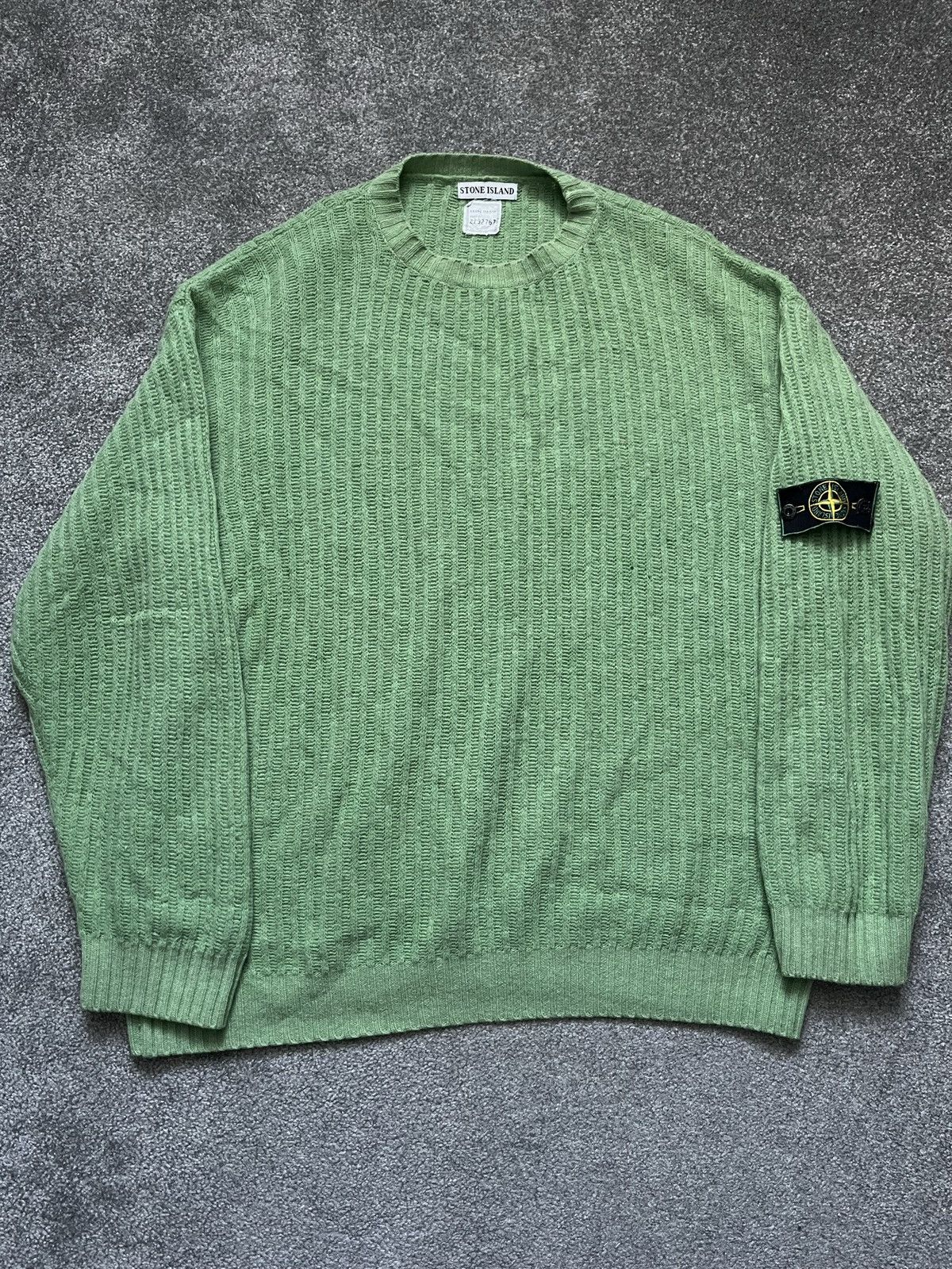 Stone Island 80s Ribbed Knitter Sweater