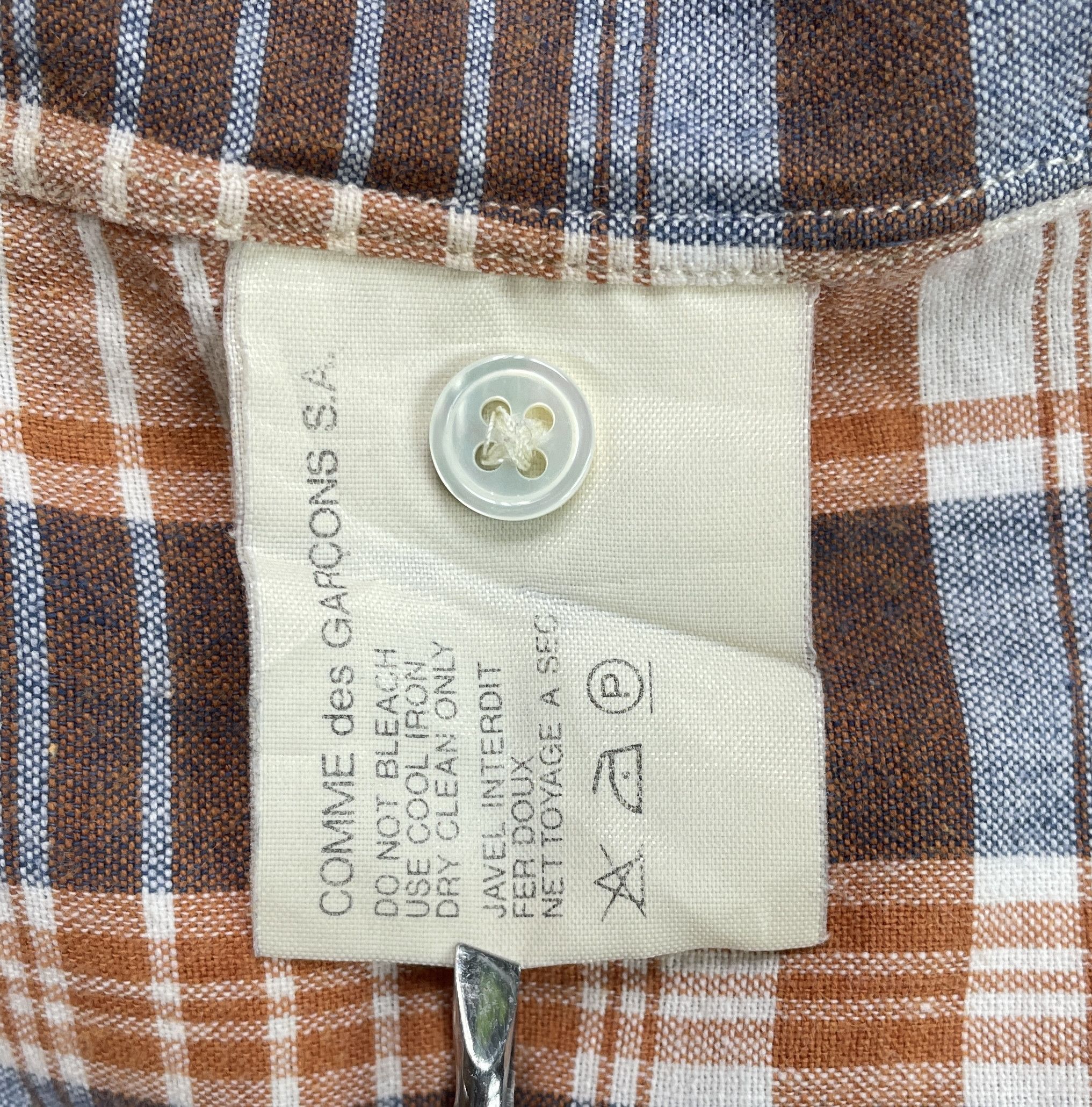 Comme des Garcons SHIRT Comme des Garcons Shirt Flannel Shirt Size US S / EU 44-46 / 1 - 7 Thumbnail