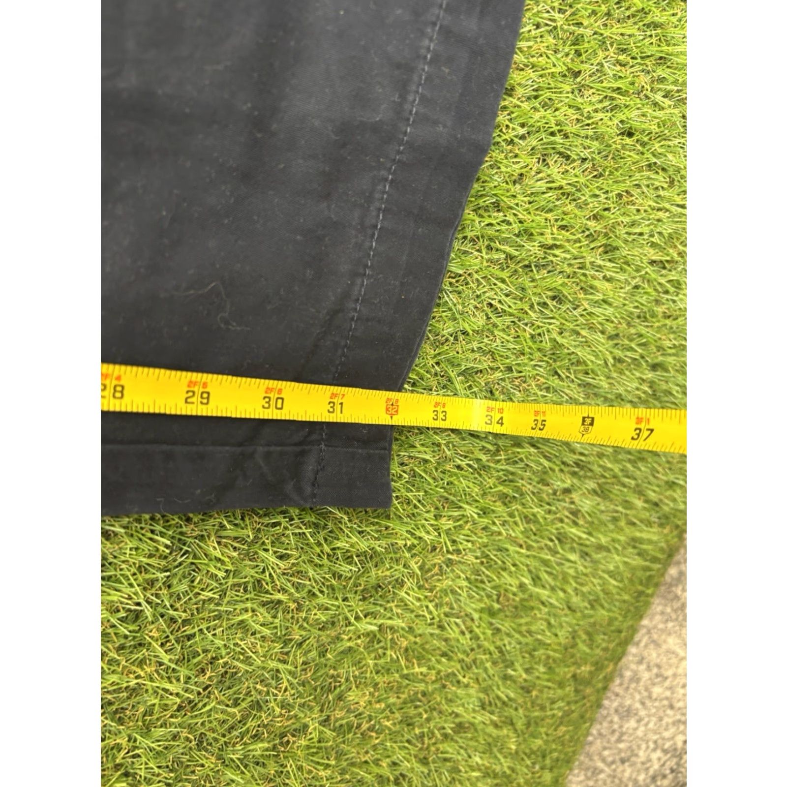 Lacoste Lacoste Slim Pants Mens 34 Blue Cotton Blend Dress Pants Mid Rise 34x33 Slim Fit Logo Preppy Size US 34 / EU 50 - 6 Thumbnail