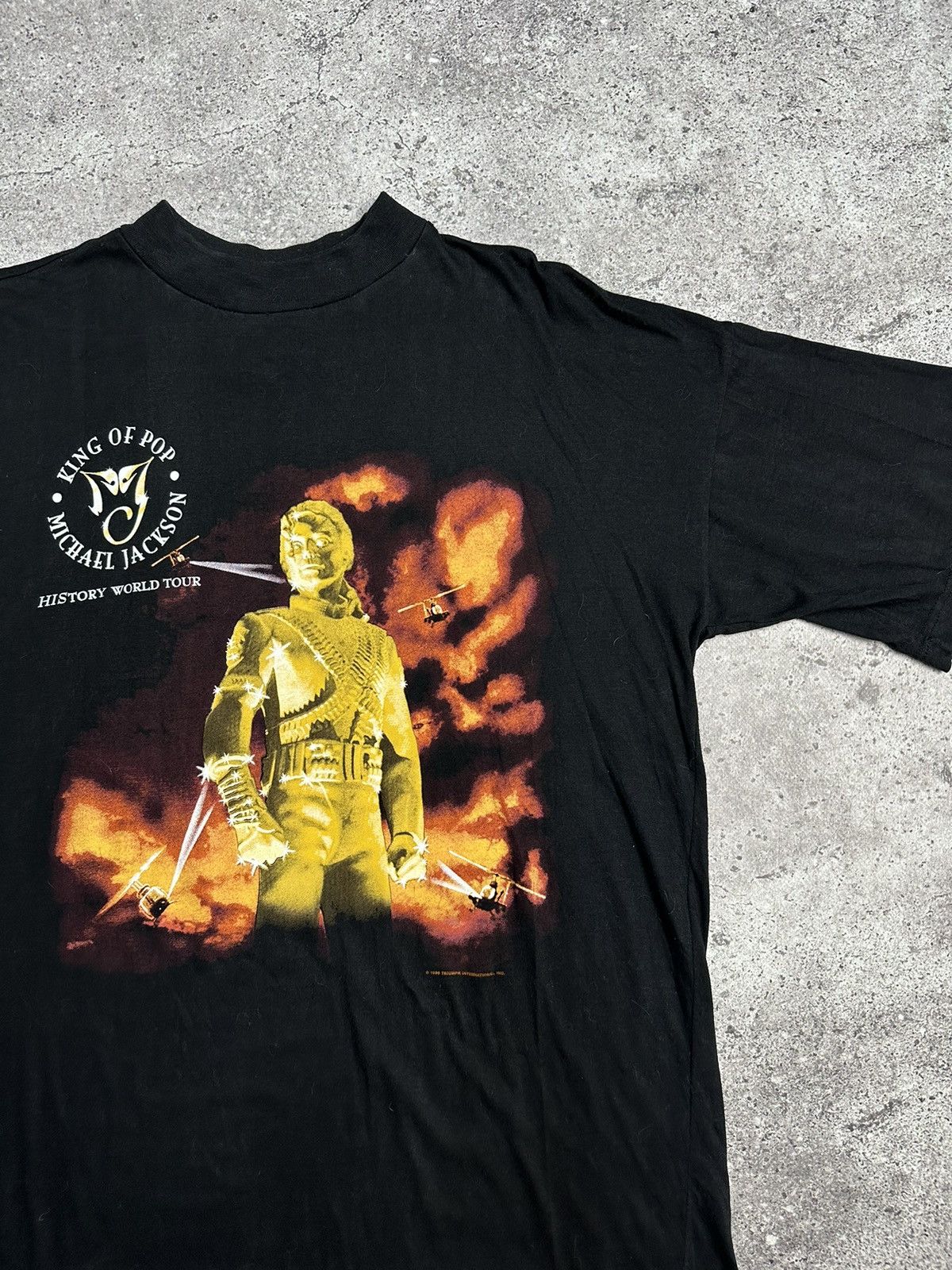 Vintage Michael Jackson King Of Pop History World Tour 1996
