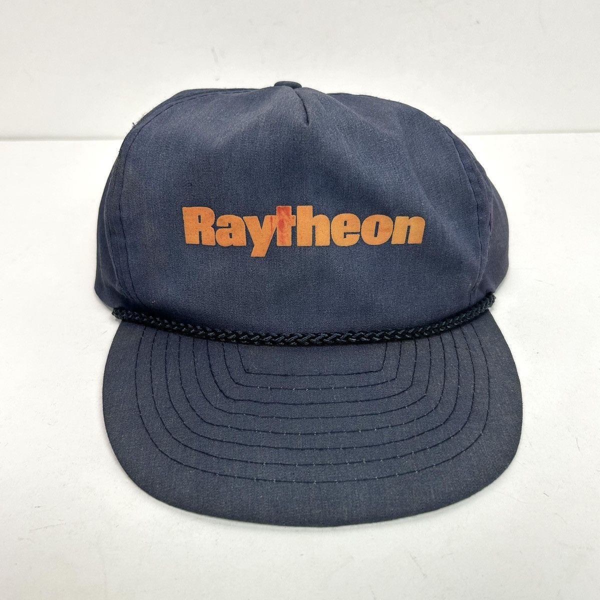 Vintage Raytheon navy blue baseball rope cap Size ONE SIZE - 1 Thumbnail