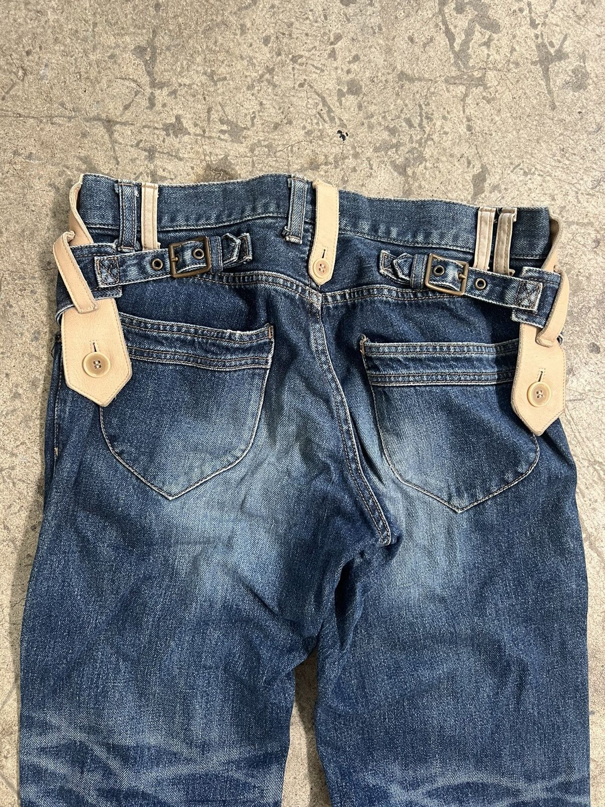 Japanese Brand 30x33 rare Y2K Japanese brand distressed denim jeans Size US 30 / EU 46 - 7 Thumbnail