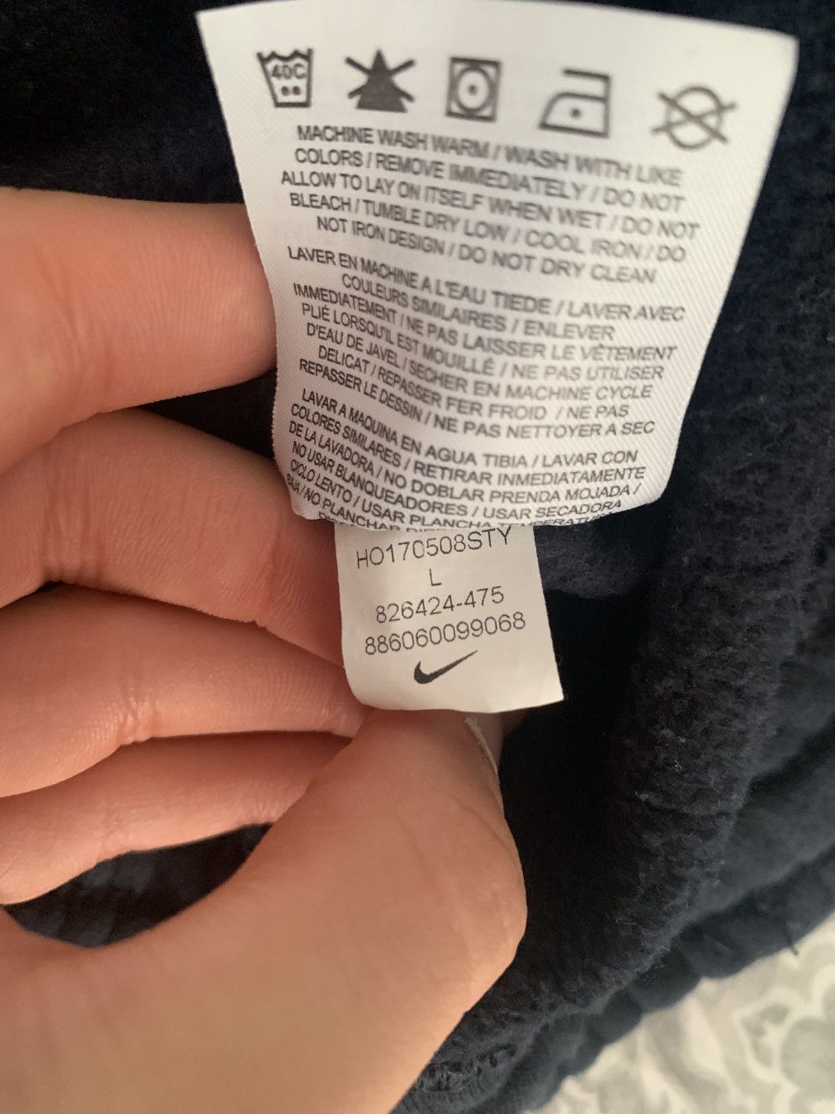 Nike Navy Nike Pants Size US 35 - 3 Thumbnail