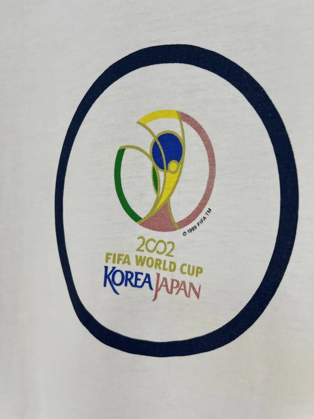 Adidas Adidas 90s Vintage Fifa World Cup Korea Japan Tshirt Rare🔥 Size US L / EU 52-54 / 3 - 7 Thumbnail