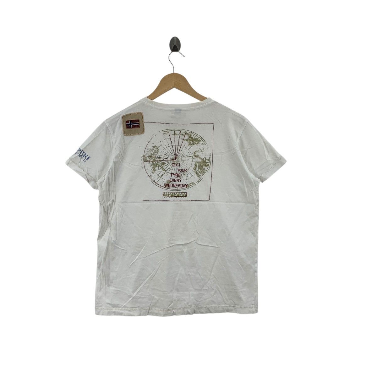 Napapijri NAPAPIJRI SPECIAL SERIES Collection Geographic Tee Shirt Top Size S / US 4 / IT 40 - 1 Thumbnail