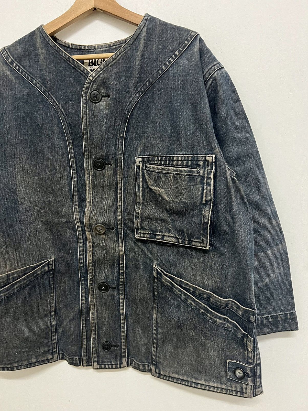 BIGI × Vintage × yoshie inaba VINTAGE 80s BIGI DENIM GOVERNOR JACKET Size US L / EU 52-54 / 3 - 2 Thumbnail