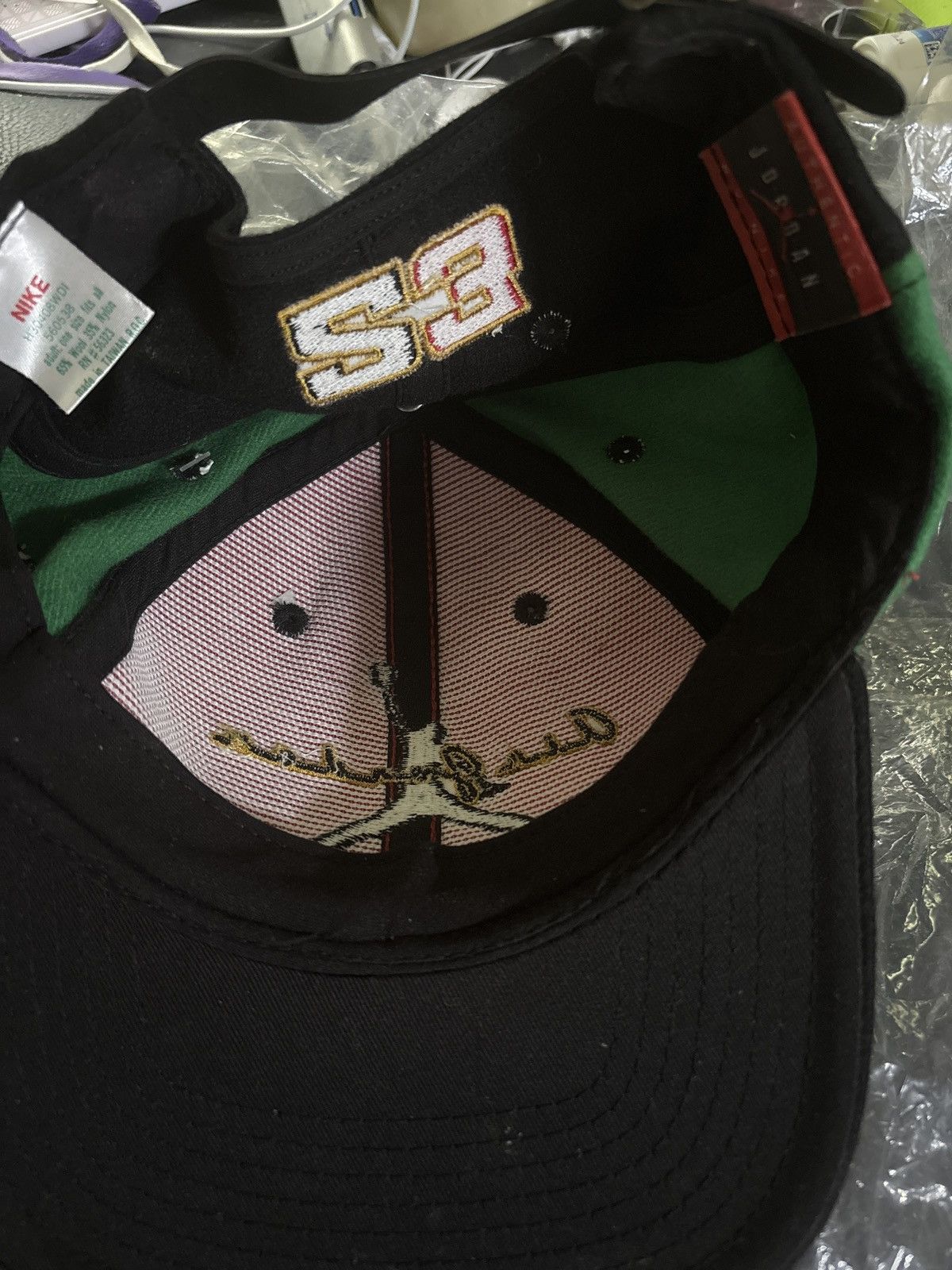 Nike 1991 Nike Air Jordan Jumpman Cap DS OG Vintage 90s Size ONE SIZE - 3 Thumbnail