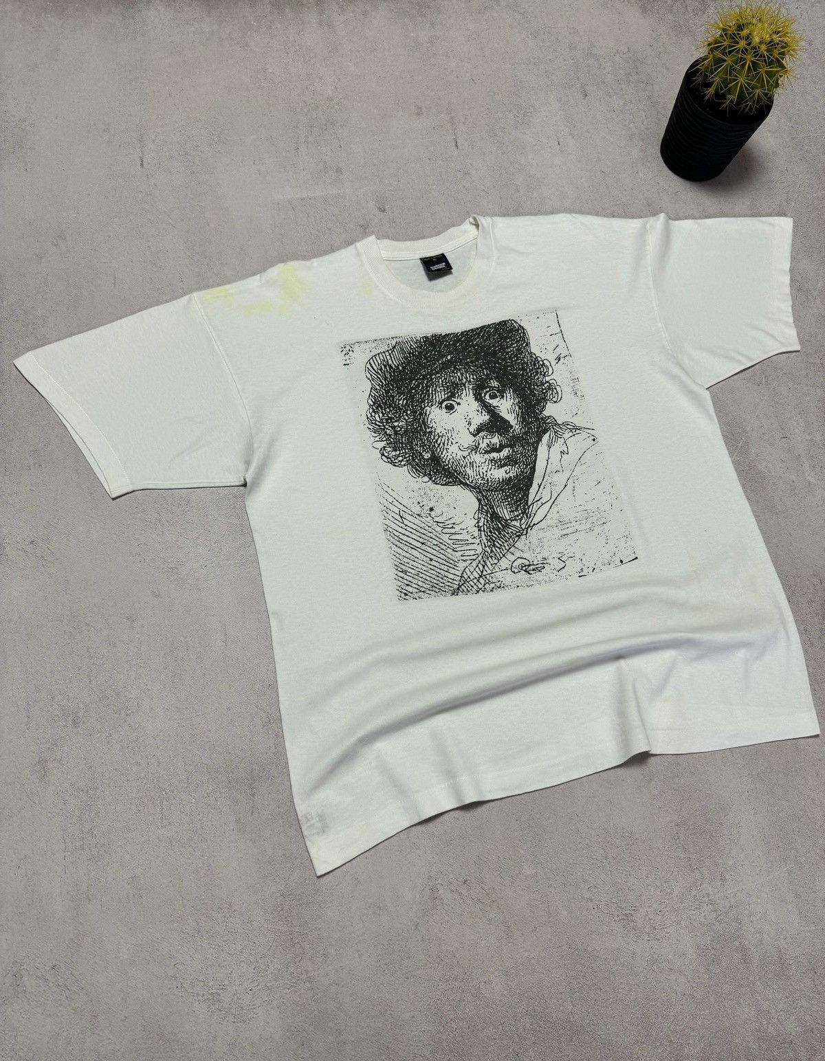Vintage Vintage Museum Het Rembrandthuis Amsterdam Art T Shirt 80s Size US XL / EU 56 / 4 - 7 Thumbnail